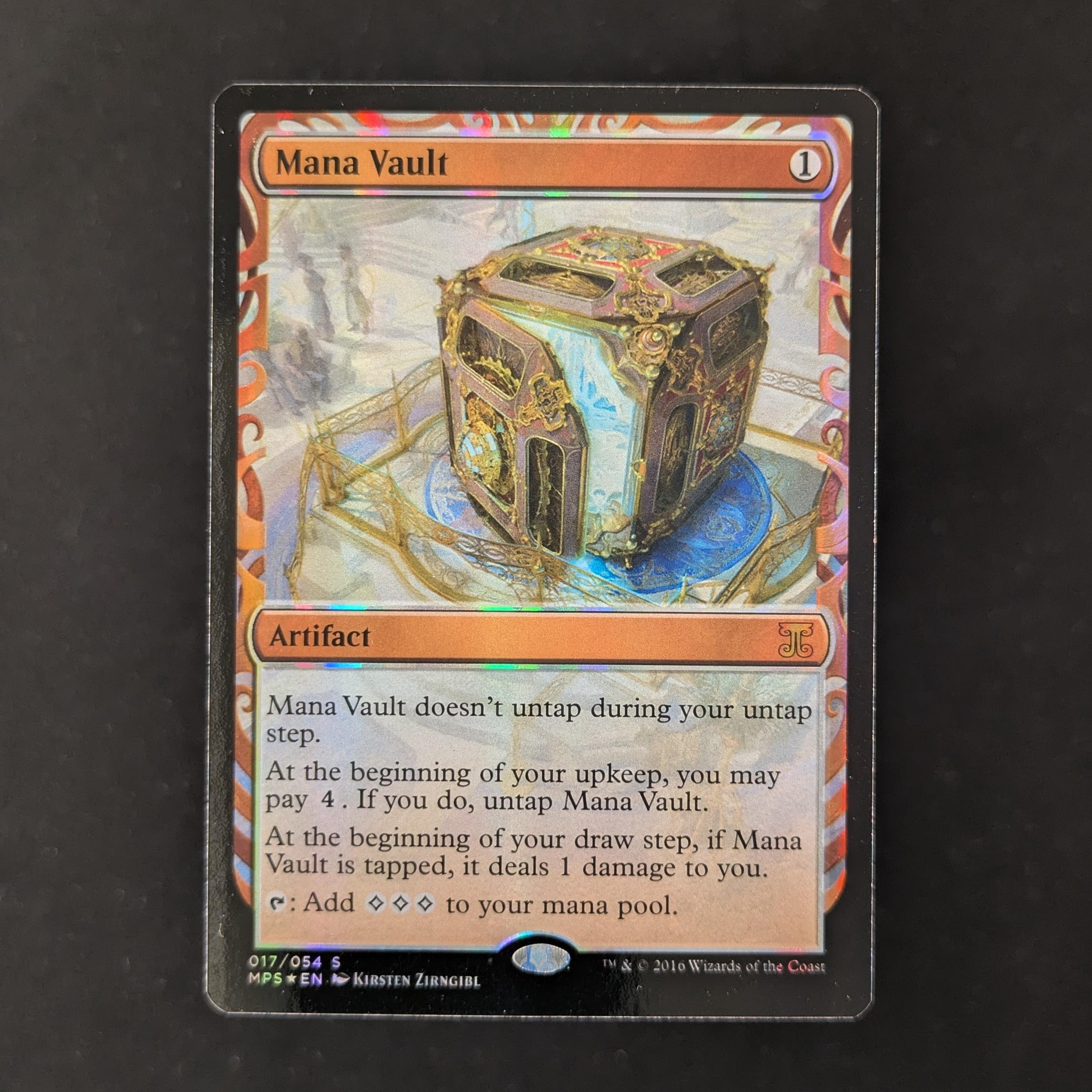 [FOIL] Mana Vault - Kaladesh Inventions - NM