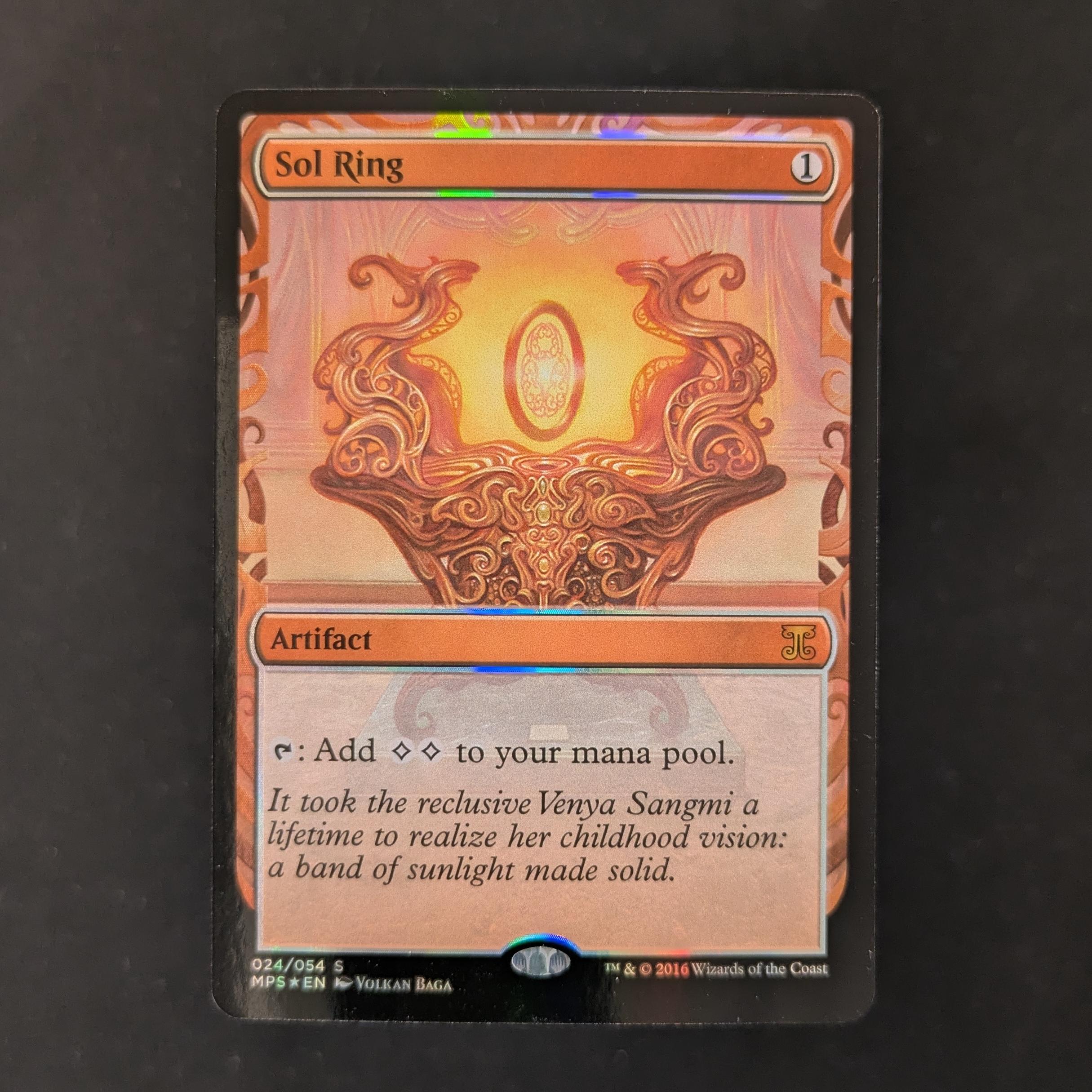 [FOIL] Sol Ring - Kaladesh Inventions - NM