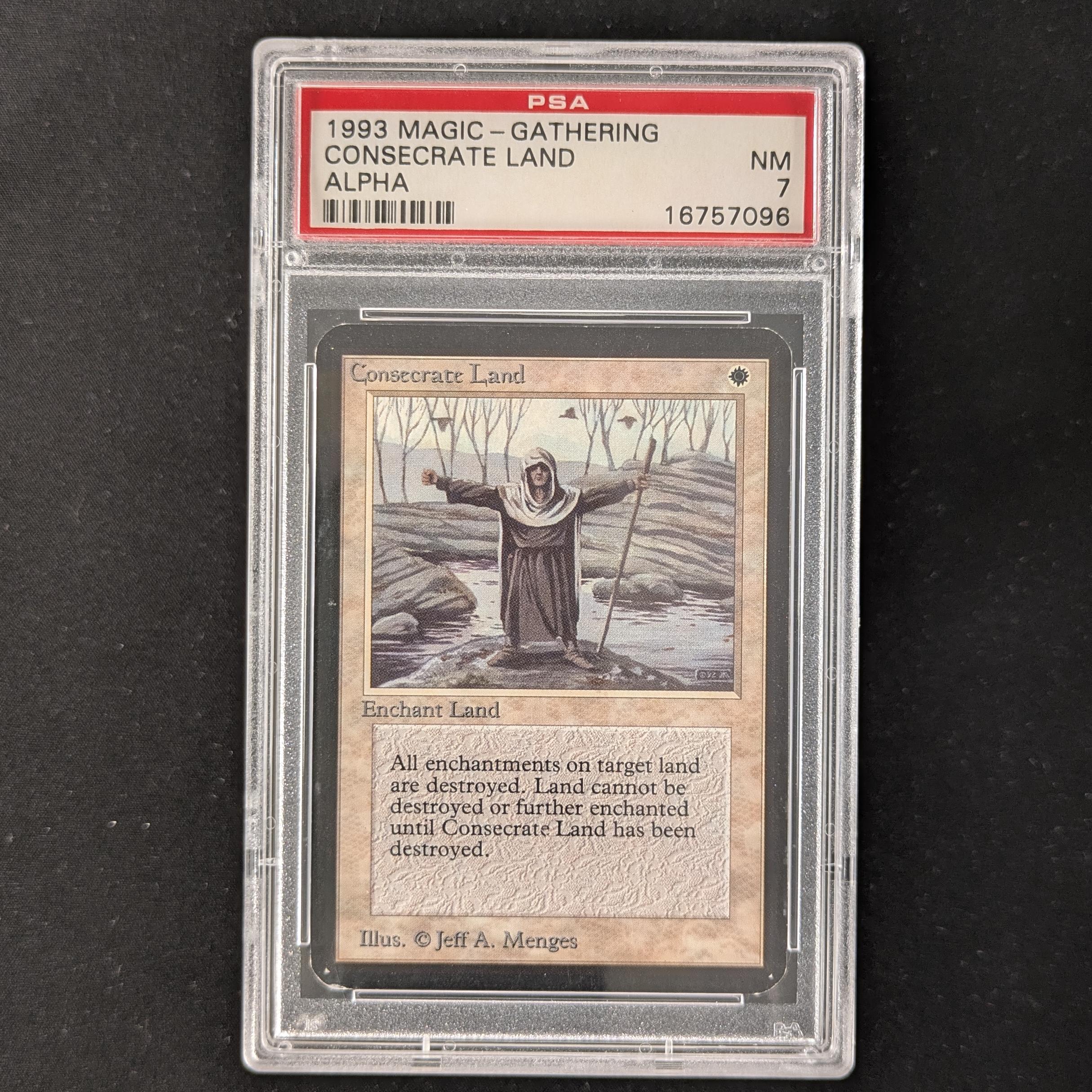 Consecrate Land - Alpha - PSA 7
