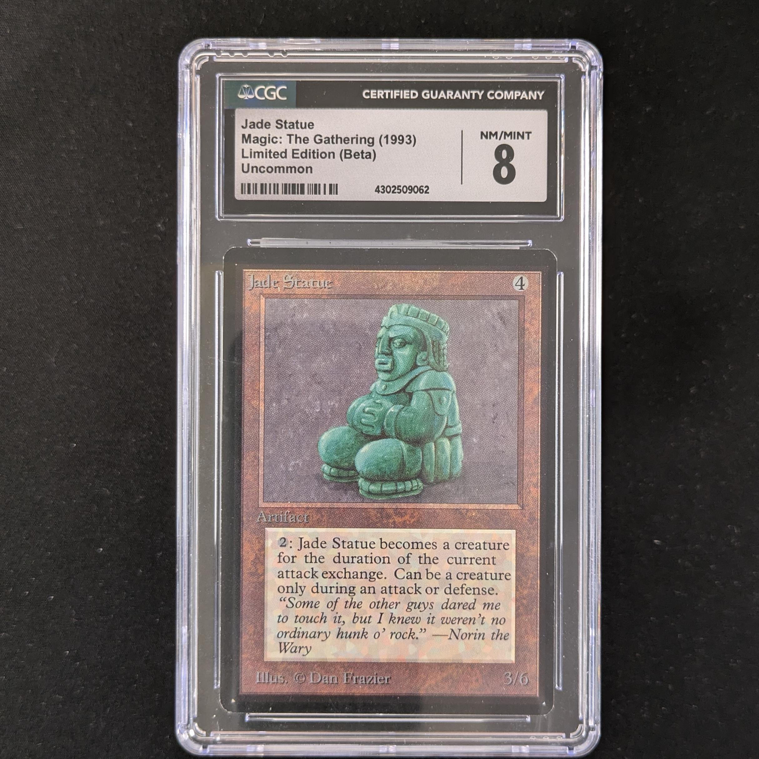 Jade Statue - Beta - CGC 8