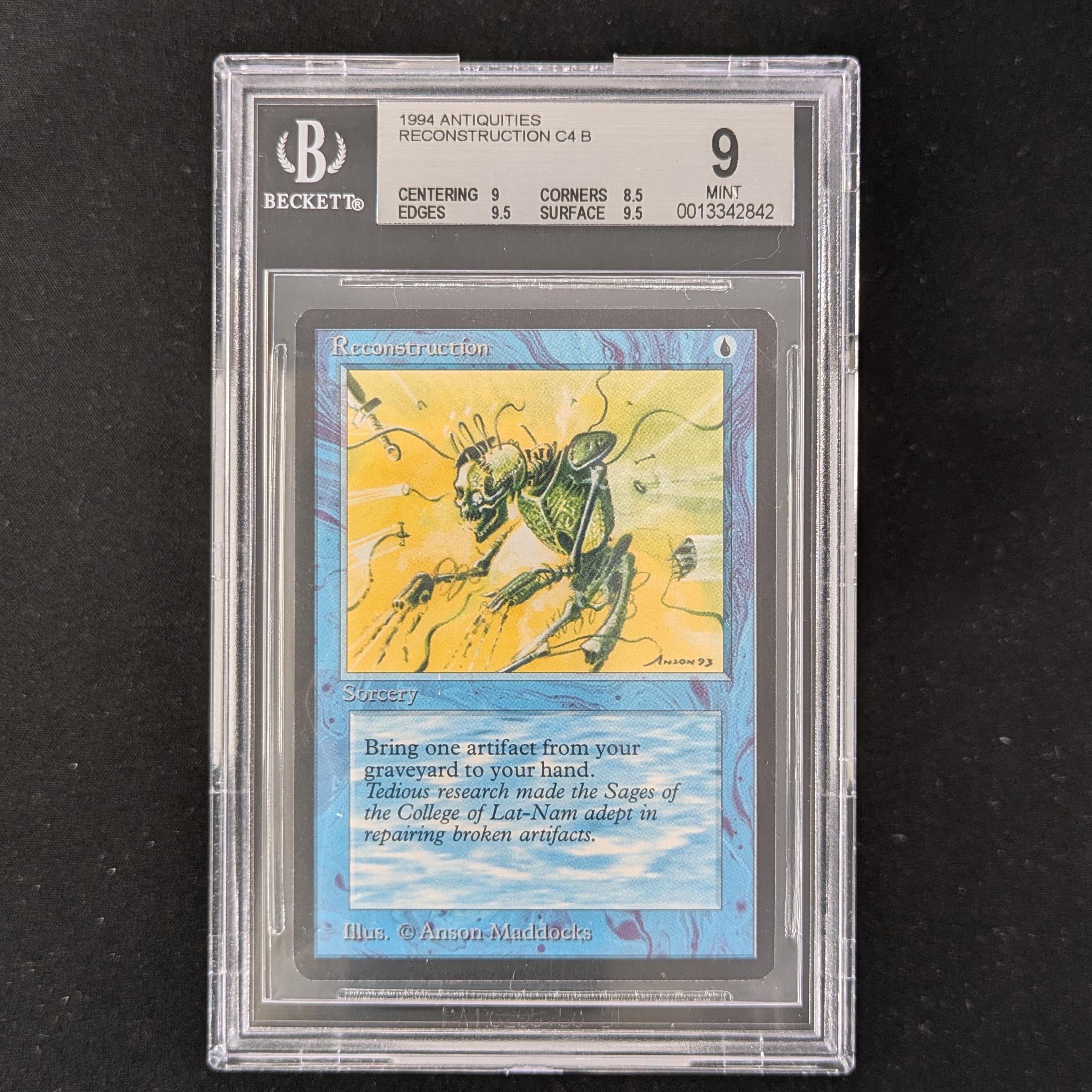 Reconstruction - Antiquities - BGS 9