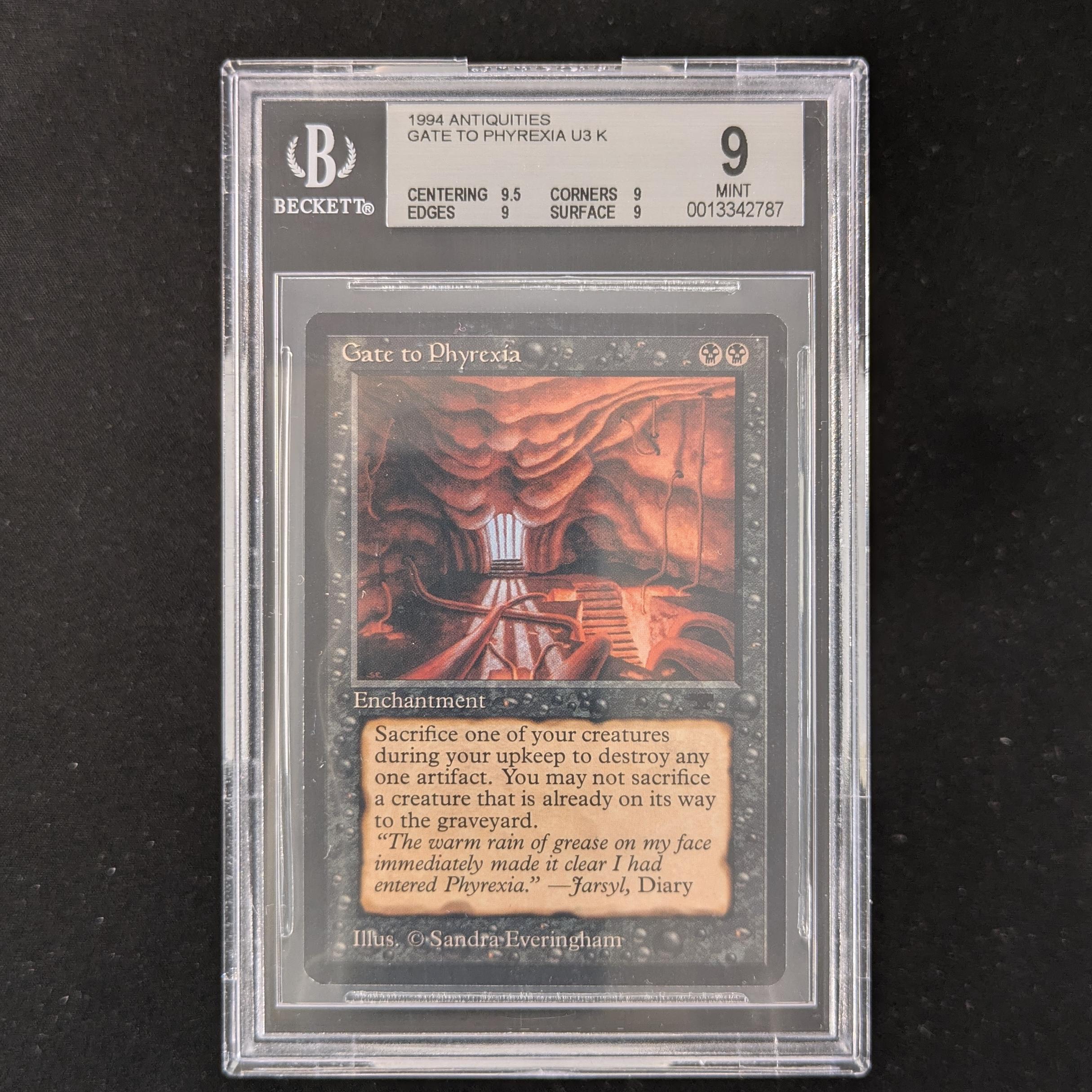 Gate to Phyrexia - Antiquities - BGS 9