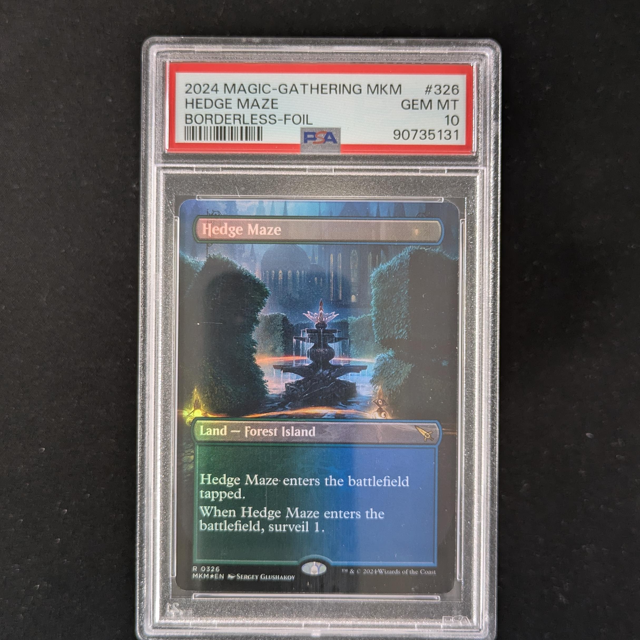 Hedge Maze - Murders at Karlov Manor: Extras - PSA 10