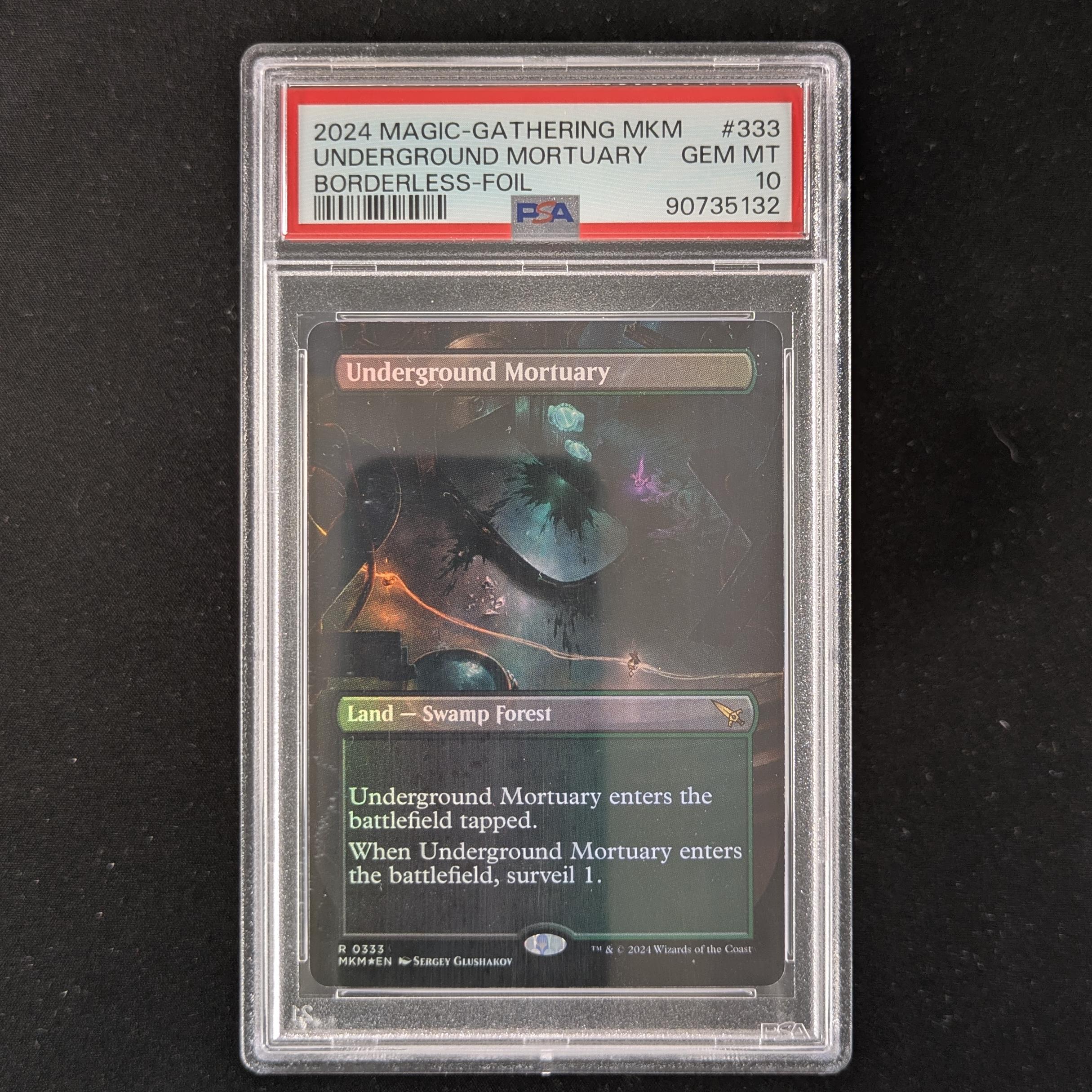 Underground Mortuary - Murders at Karlov Manor: Extras - PSA 10