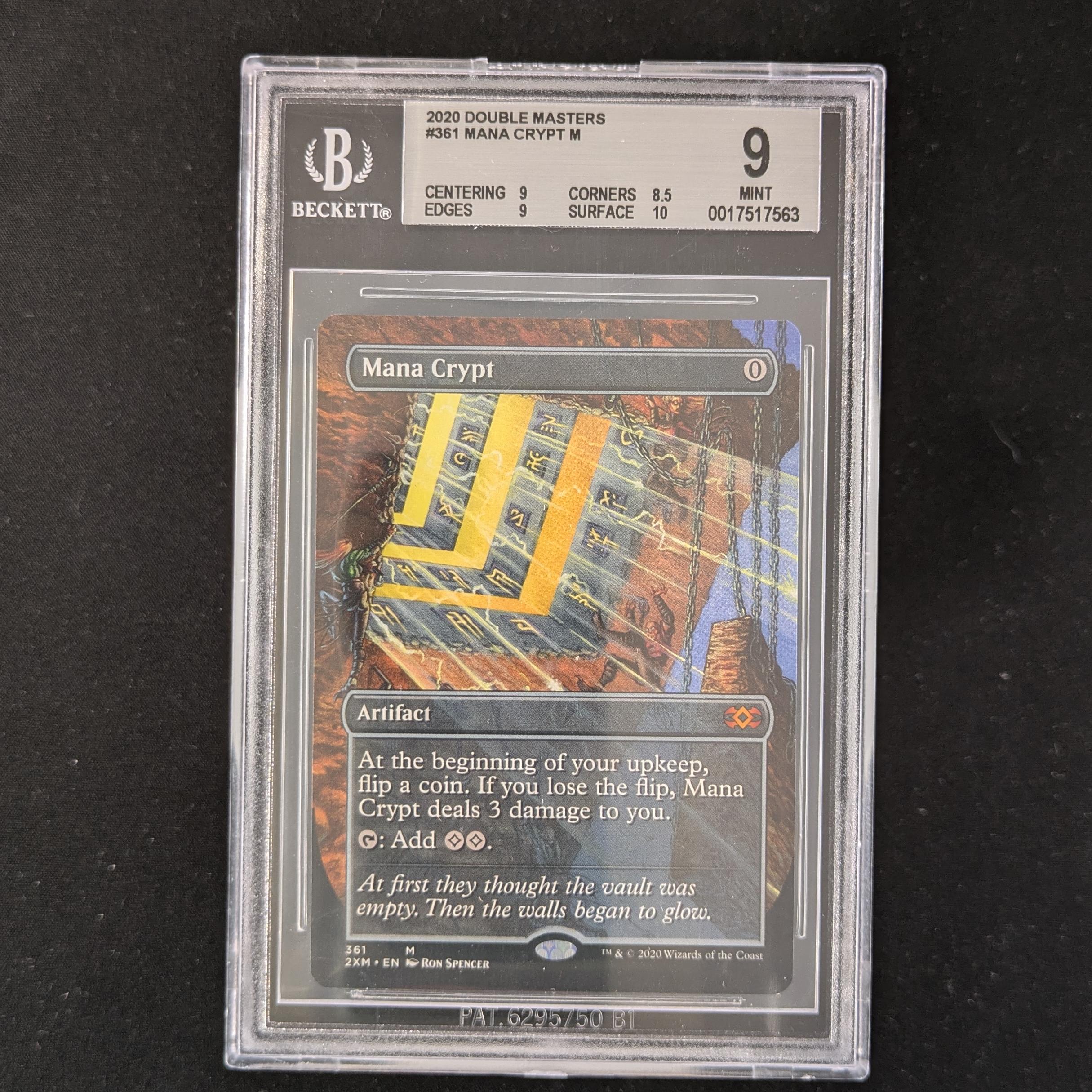 Mana Crypt - Double Masters: Extras - BGS 9