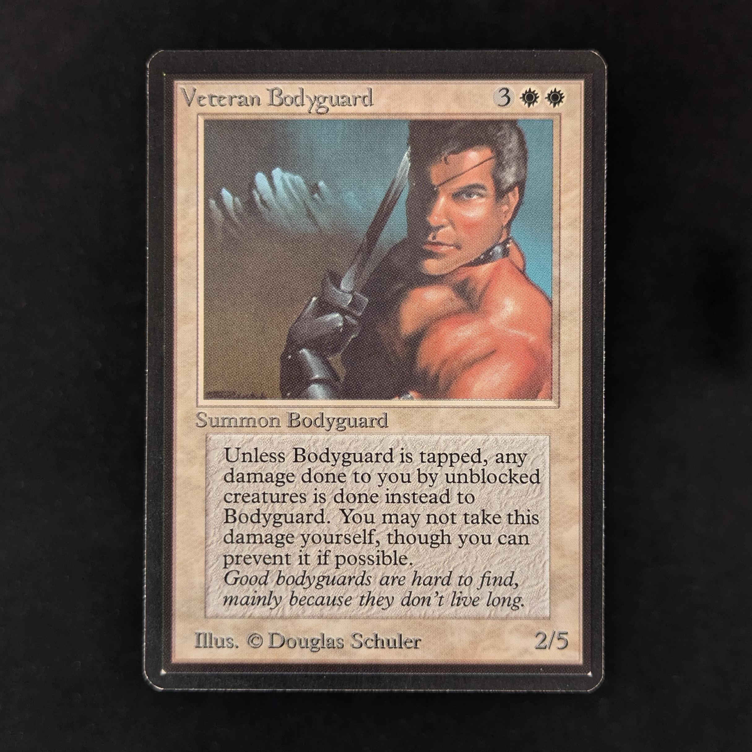 MTG Singles - Veteran Bodyguard - Beta - NM - 30373