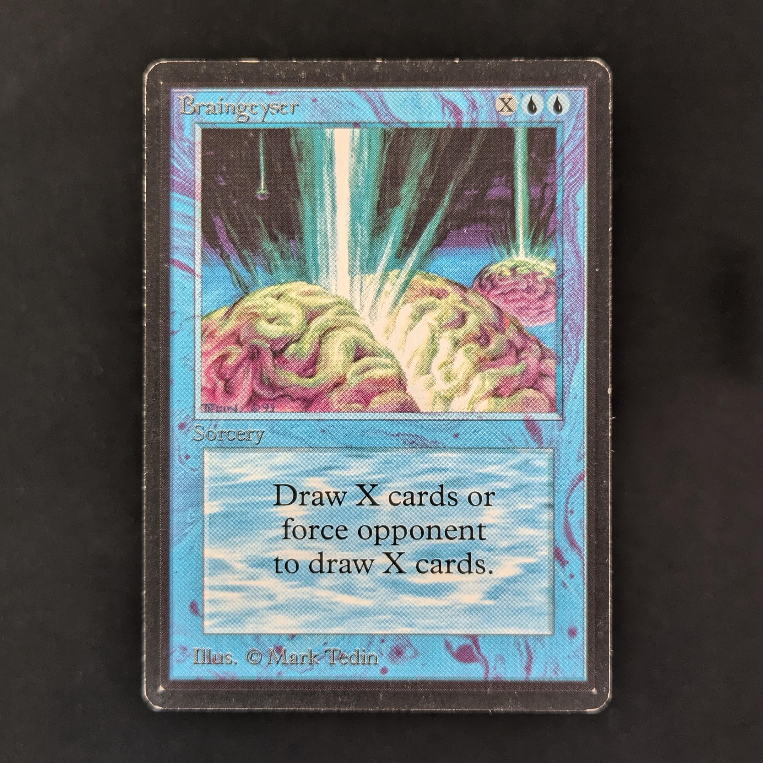 MTG Singles - Braingeyser - Beta - PL - 30375