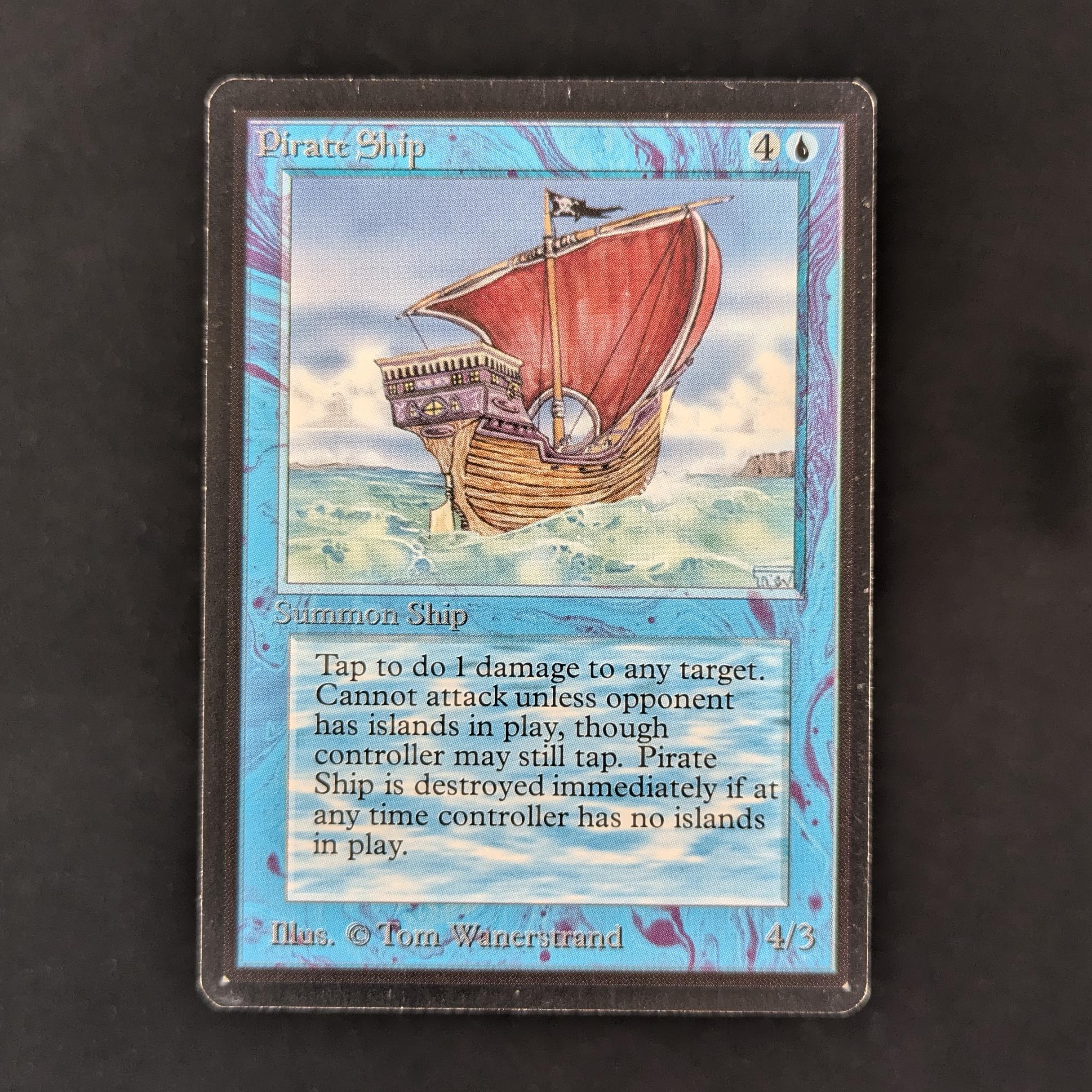 MTG Singles - Pirate Ship - Beta - GD - 30386