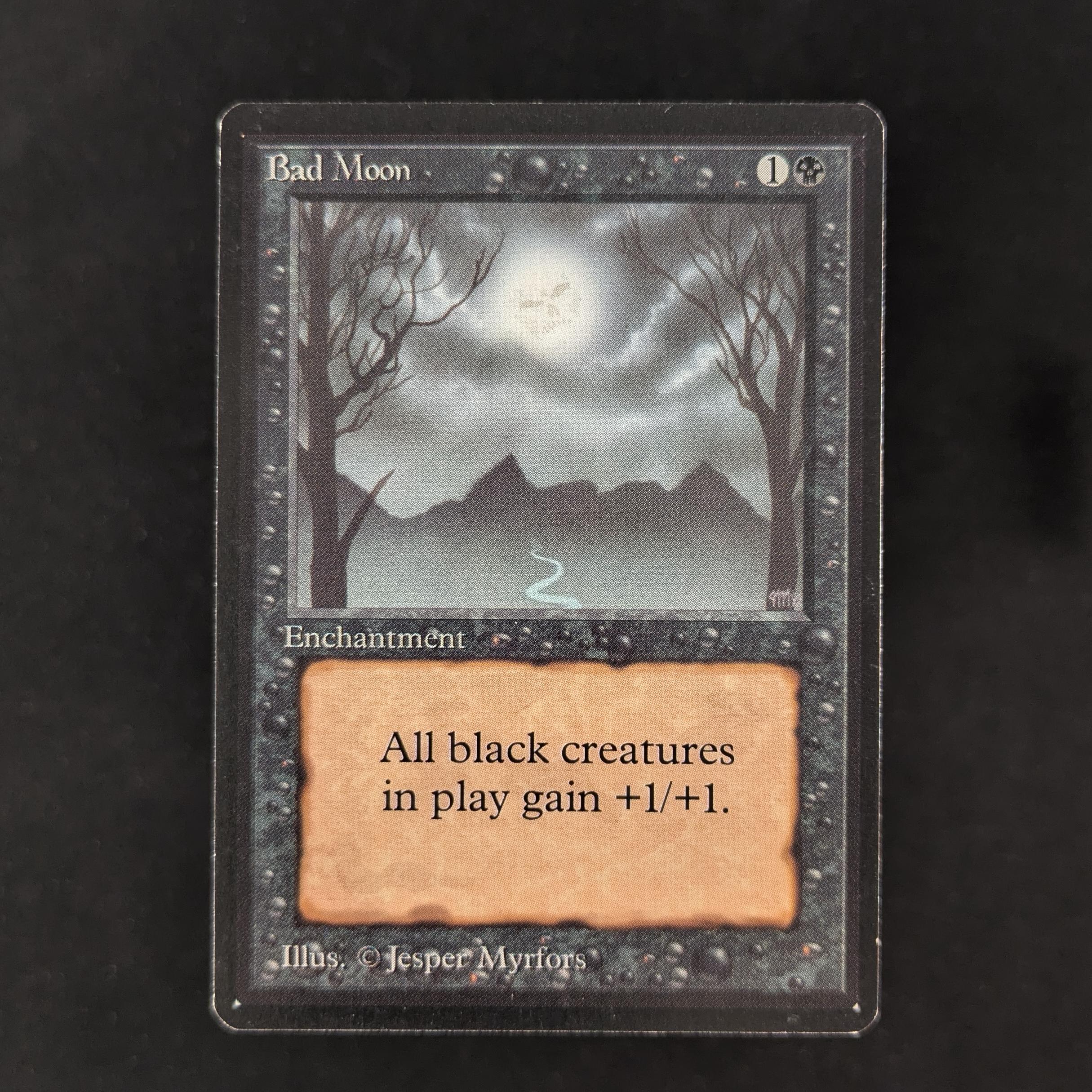 MTG Singles - Bad Moon - Beta - EX - 30395