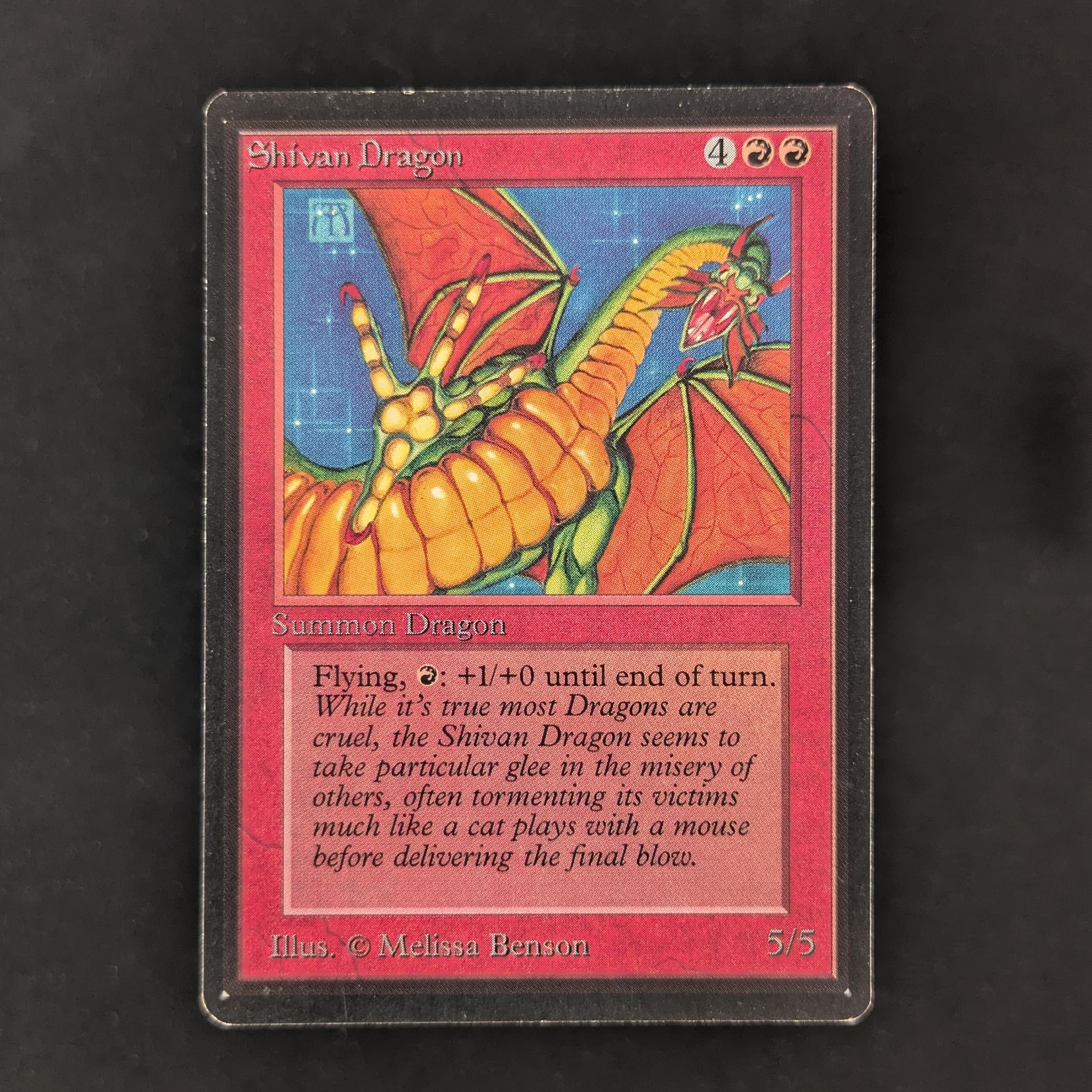 MTG Singles - Shivan Dragon - Beta - GD - 30425