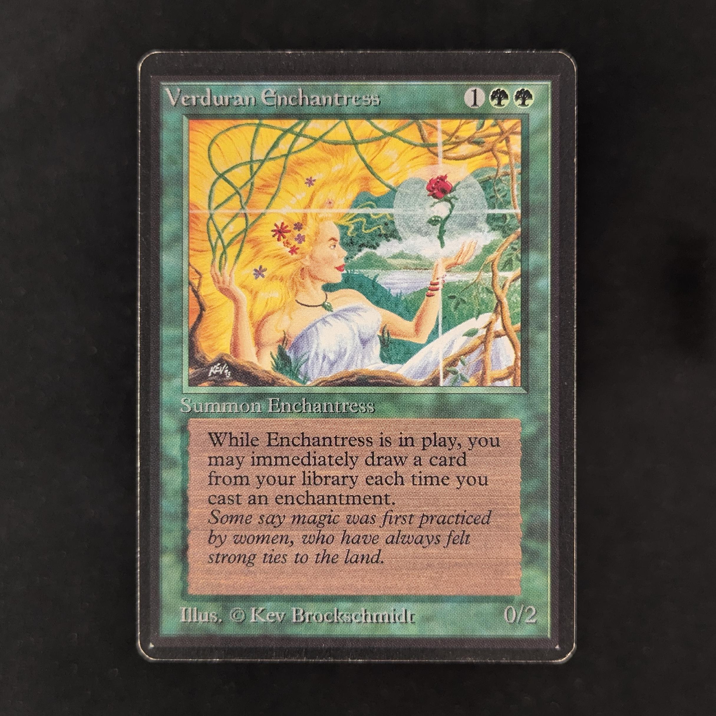 MTG Singles - Verduran Enchantress - Beta - GD - 30444