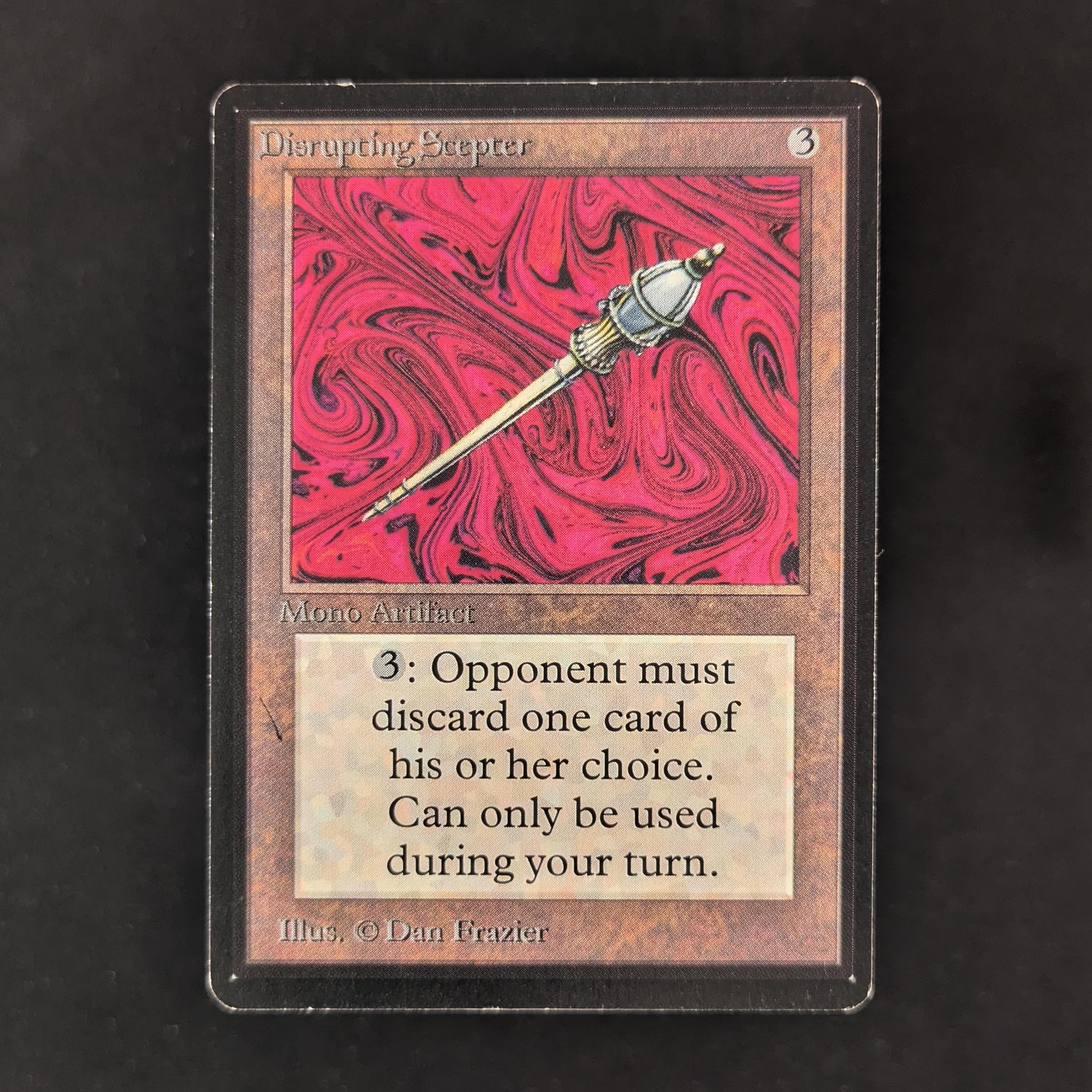 MTG Singles - Disrupting Scepter - Beta - GD - 30449