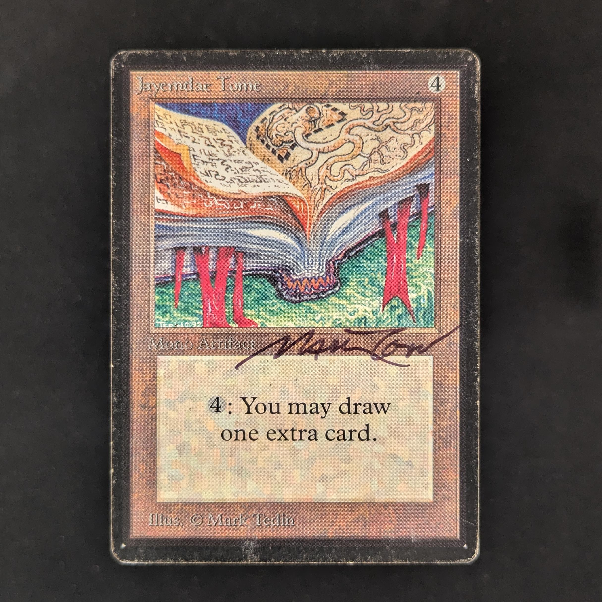 MTG Singles - Jayemdae Tome - Beta - PL - SIGNED - 30460