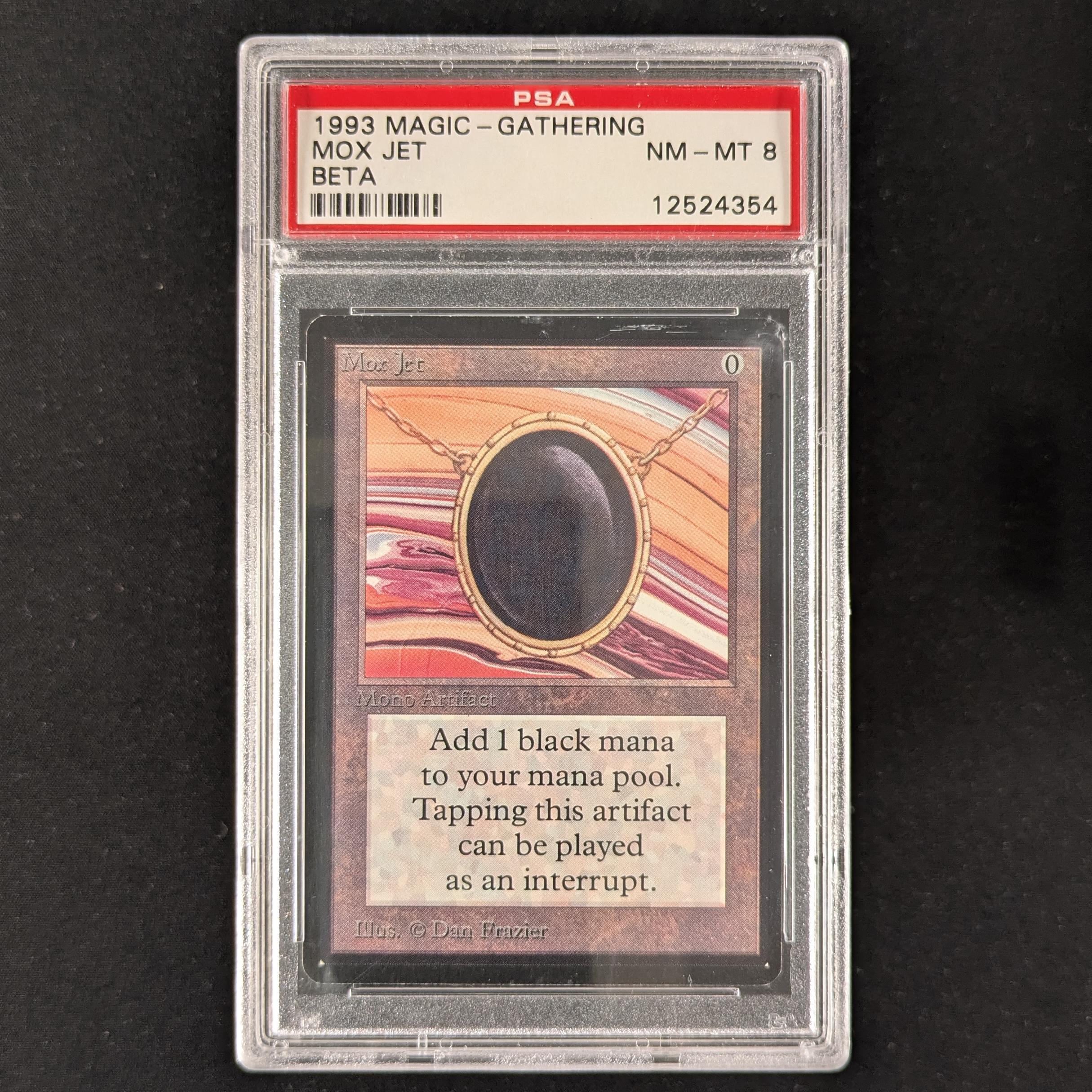 MTG Singles - Mox Jet - Beta - PSA 8 - 30467