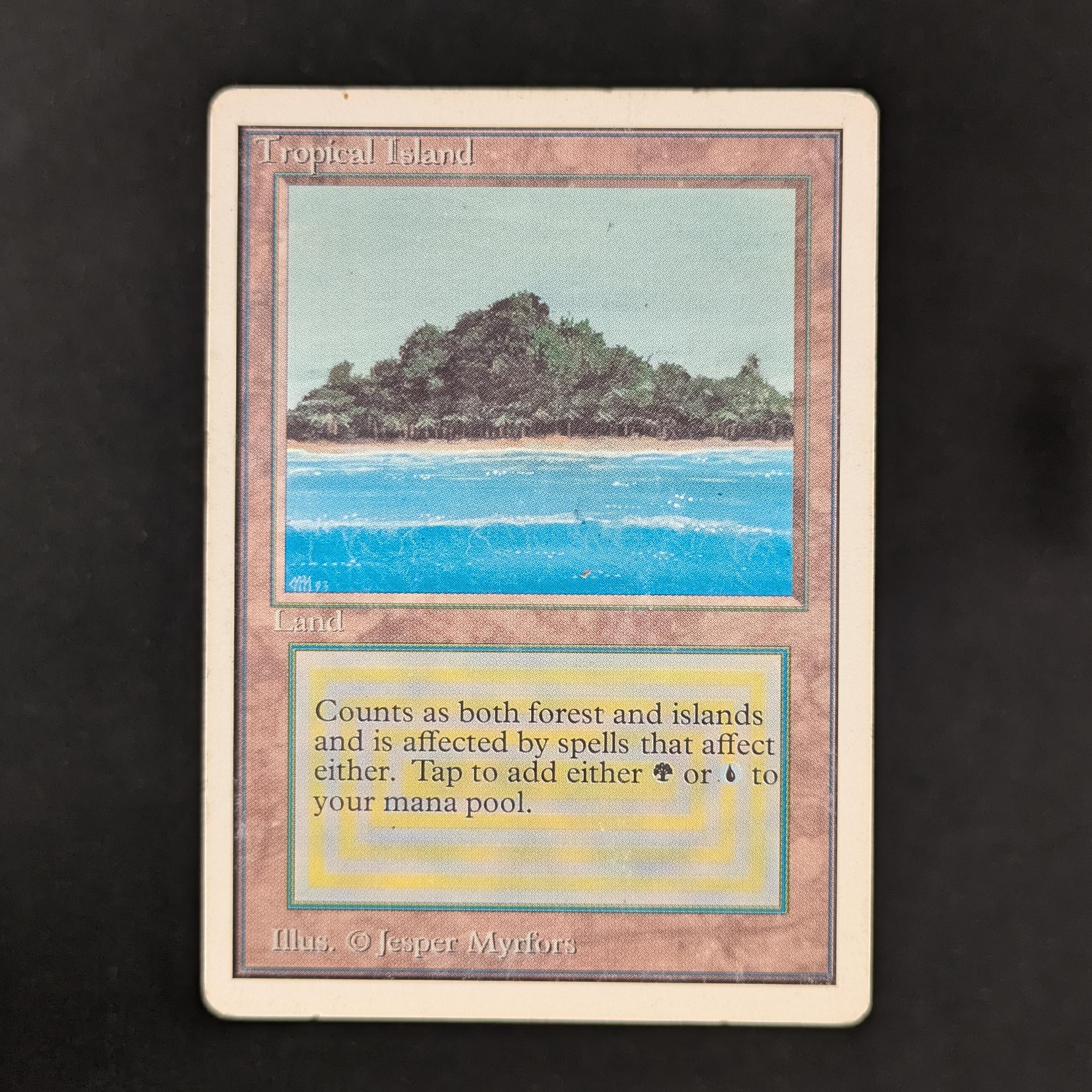 MTG Singles - Tropical Island - Unlimited - PO - 30503