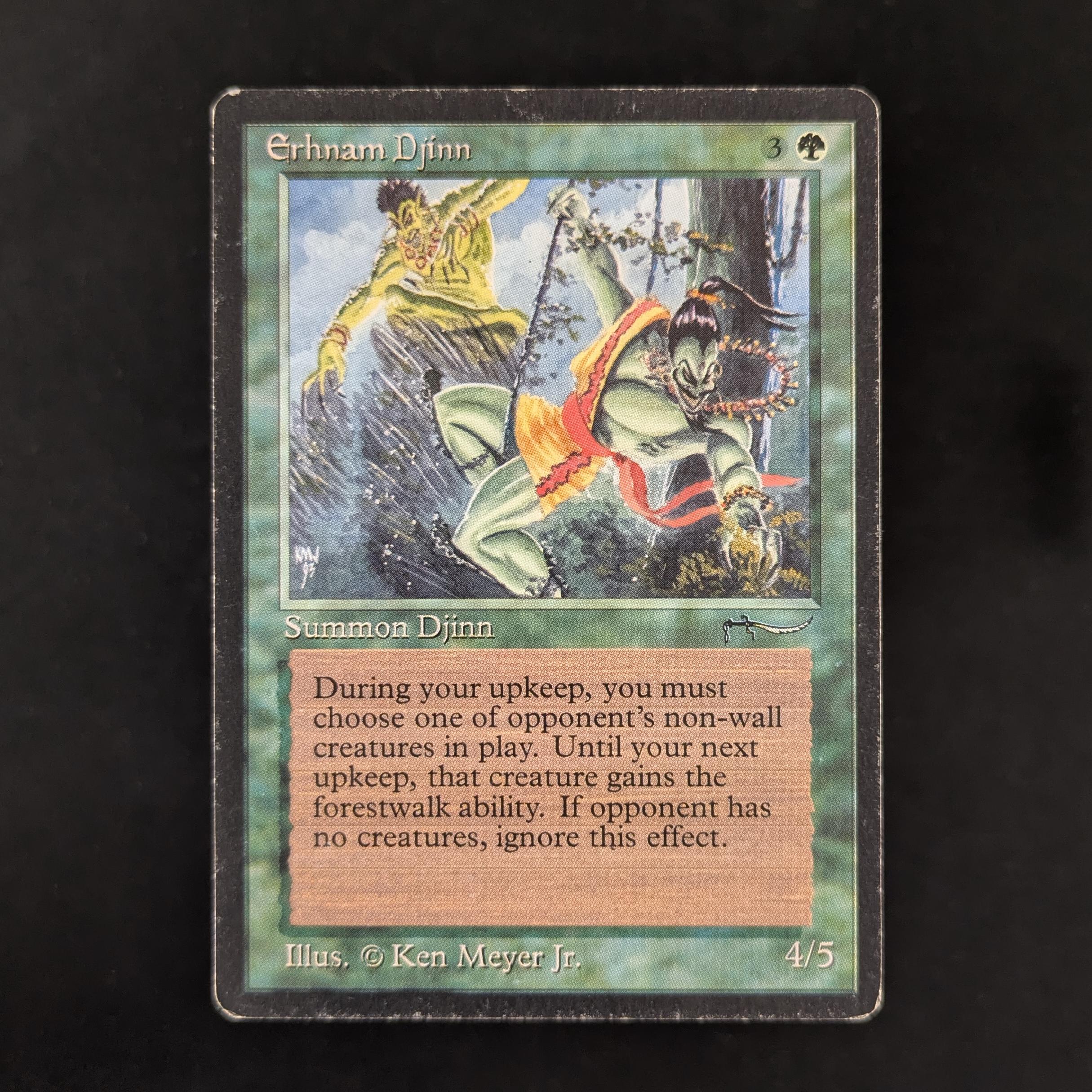 MTG Singles - Erhnam Djinn - Arabian Nights - PL - 30518