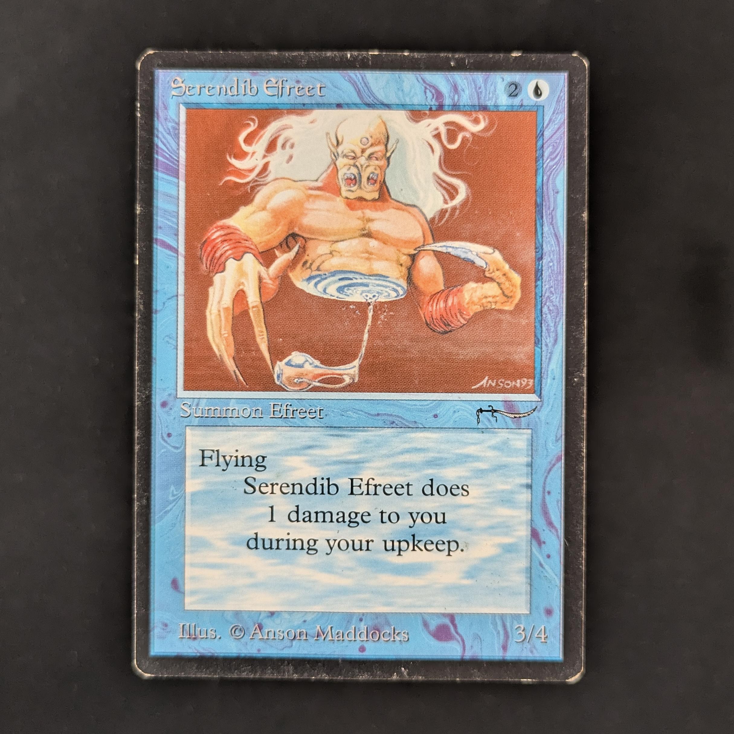 MTG Singles - Serendib Efreet - Arabian Nights - PO - 30521