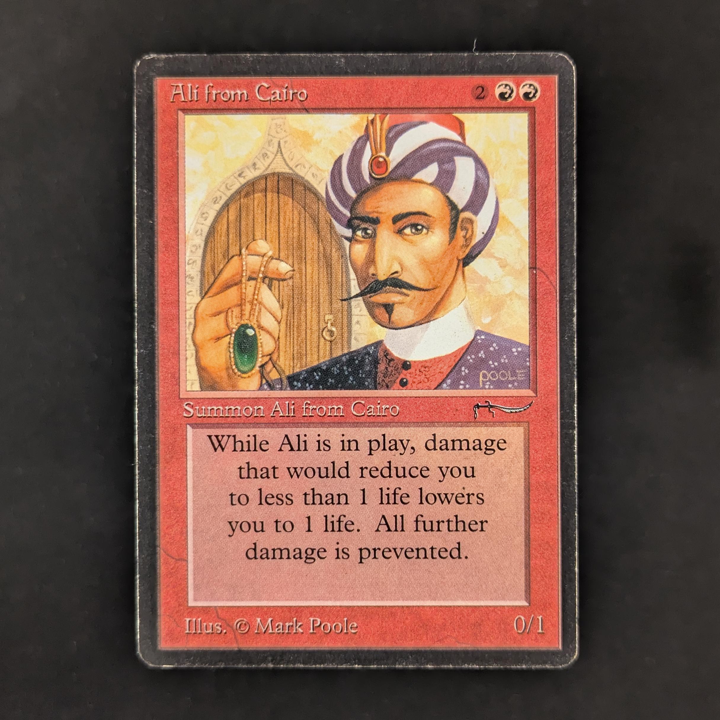 マジック：ザ・ギャザリング MTG Ali from Cairo Ali from Cairo - Arabian Nights