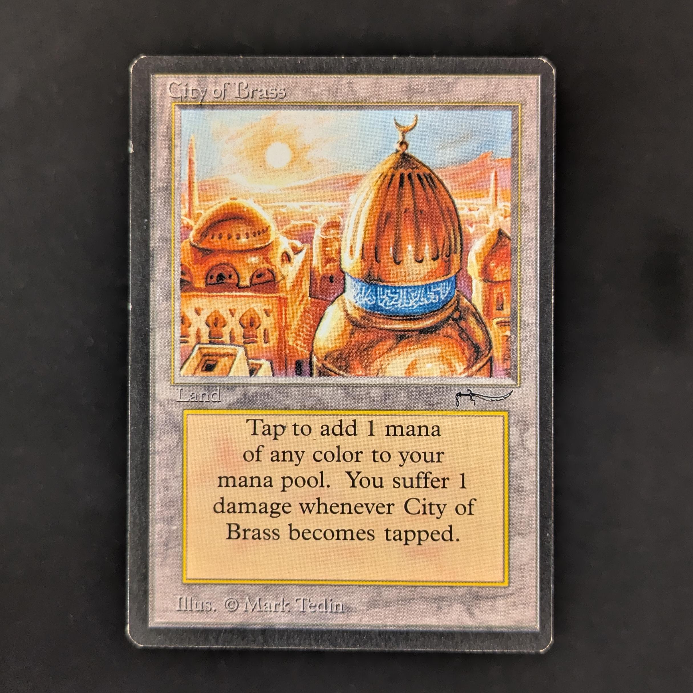 MTG Singles - City of Brass - Arabian Nights - GD - 30530