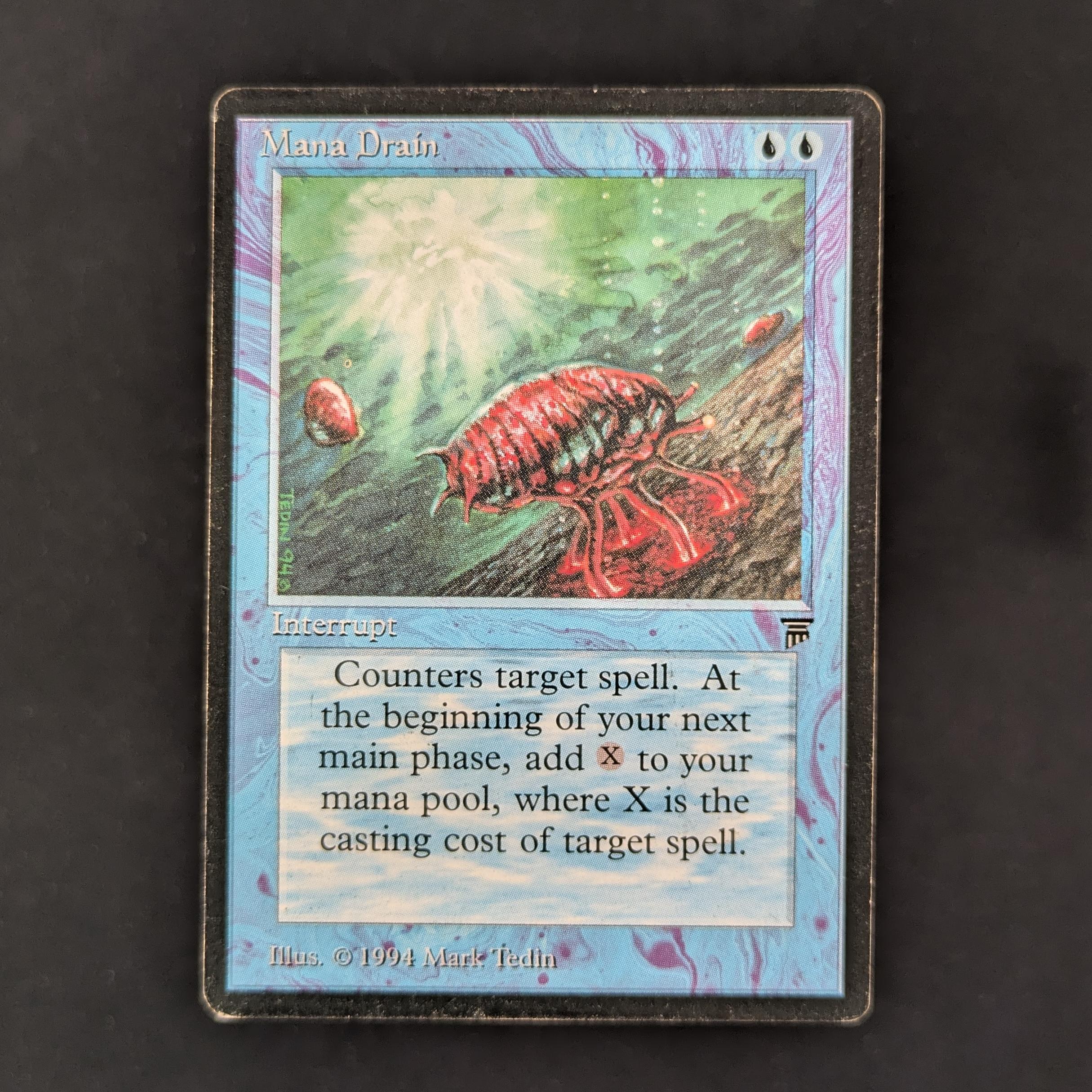 MTG Singles - Mana Drain - Legends - PL - INKED - 30541