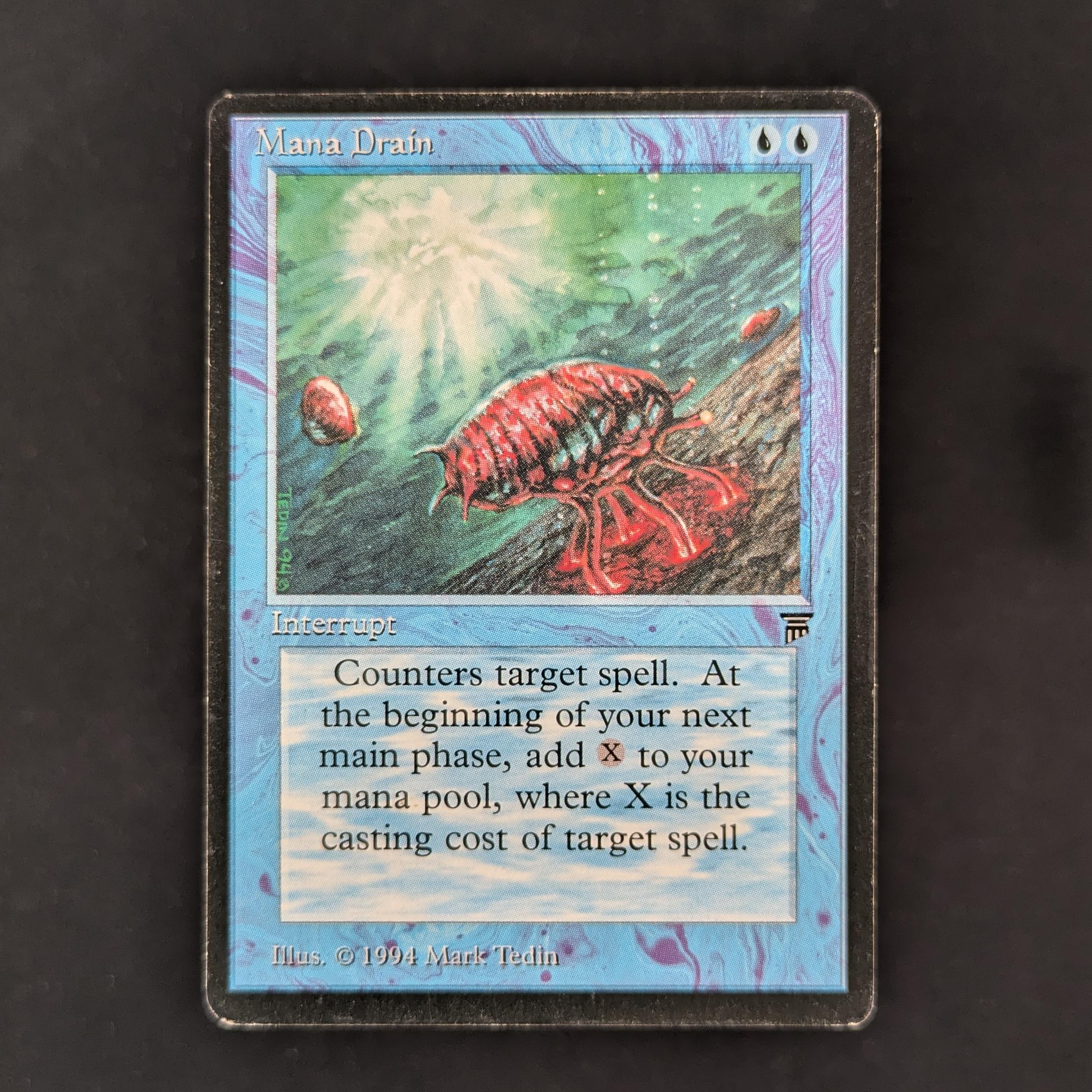 MTG Singles - Mana Drain - Legends - PL - INKED - 30542