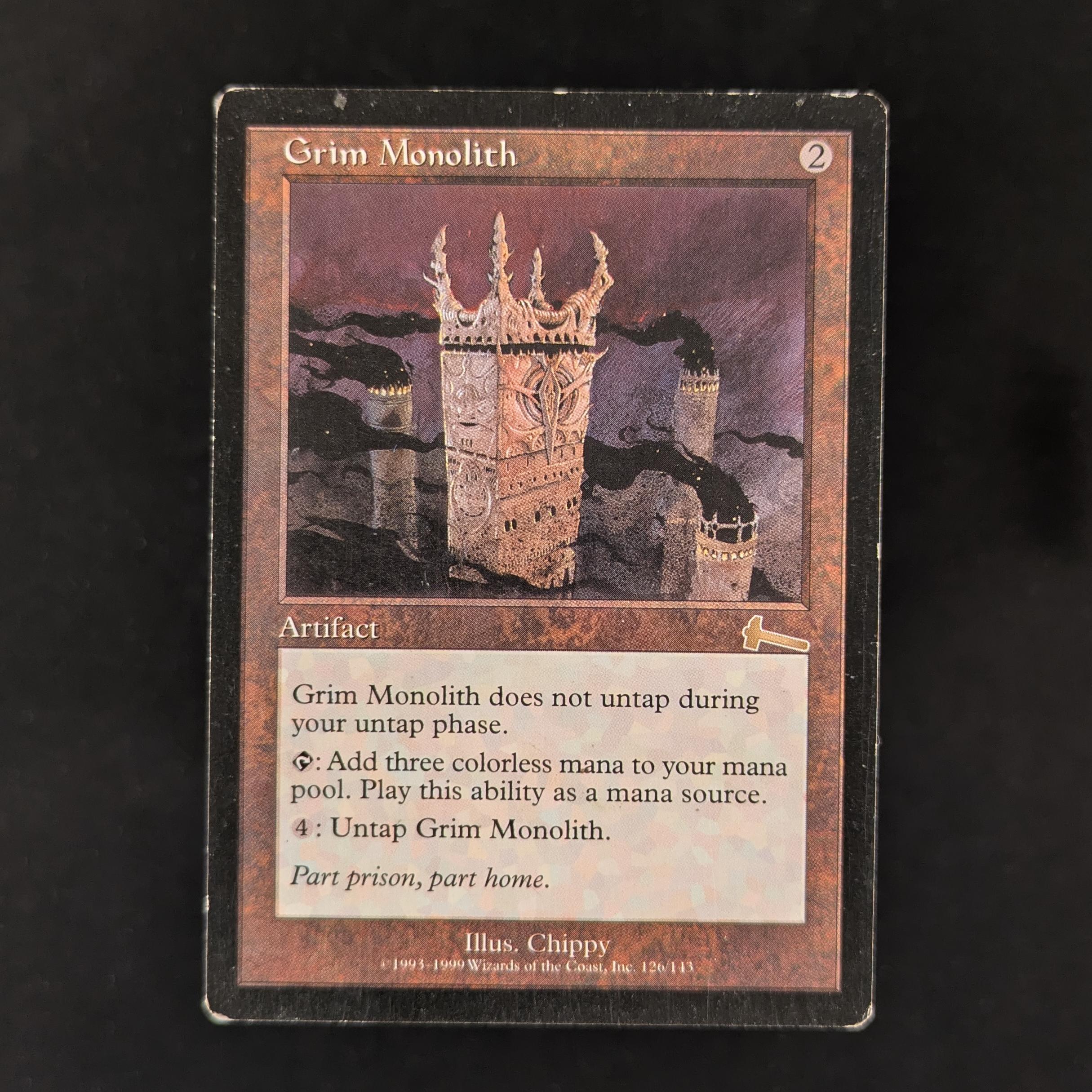 MTG Singles - Grim Monolith - Urza's Legacy - English - PO - 30571