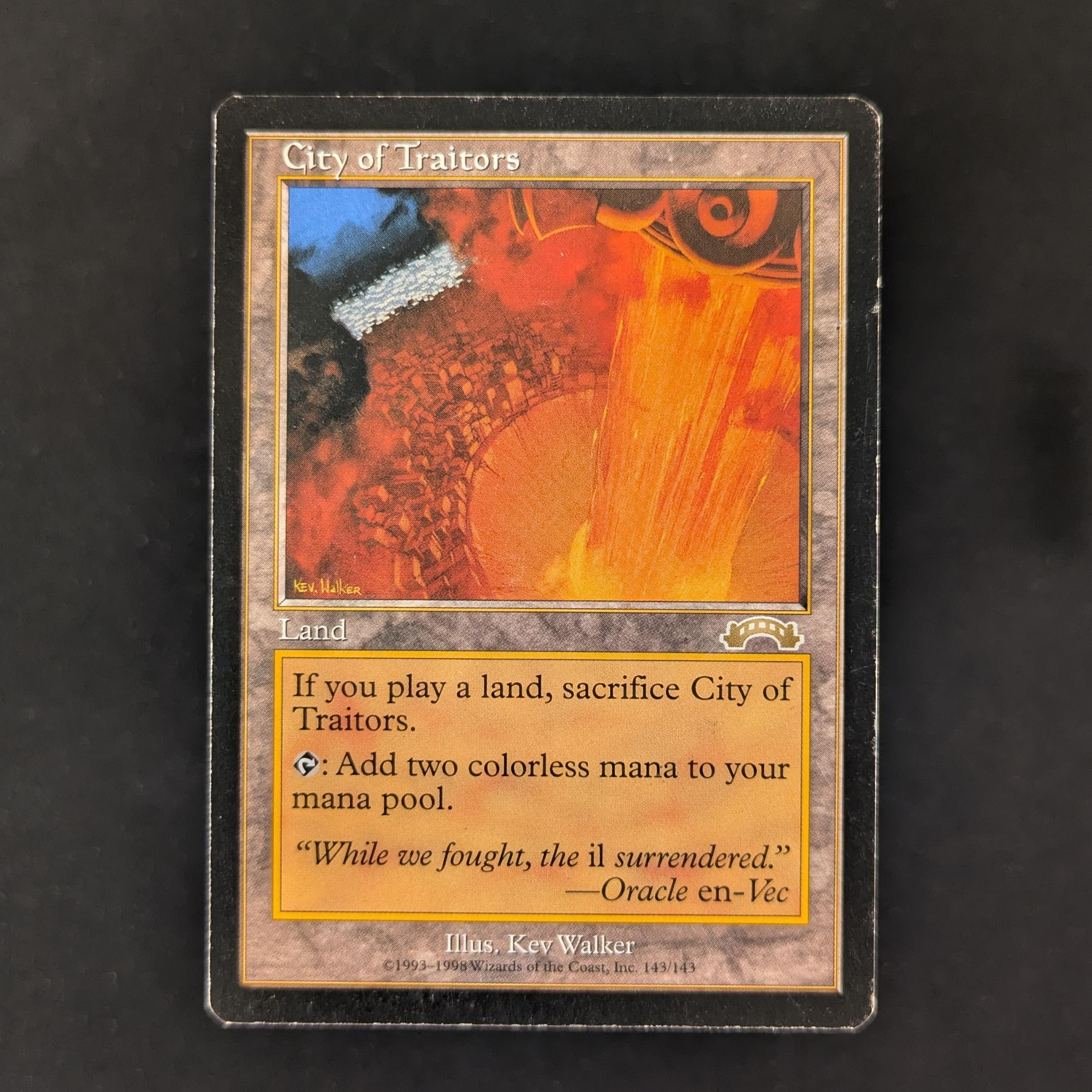 MTG Singles - City of Traitors - Exodus - English - LP - 30575