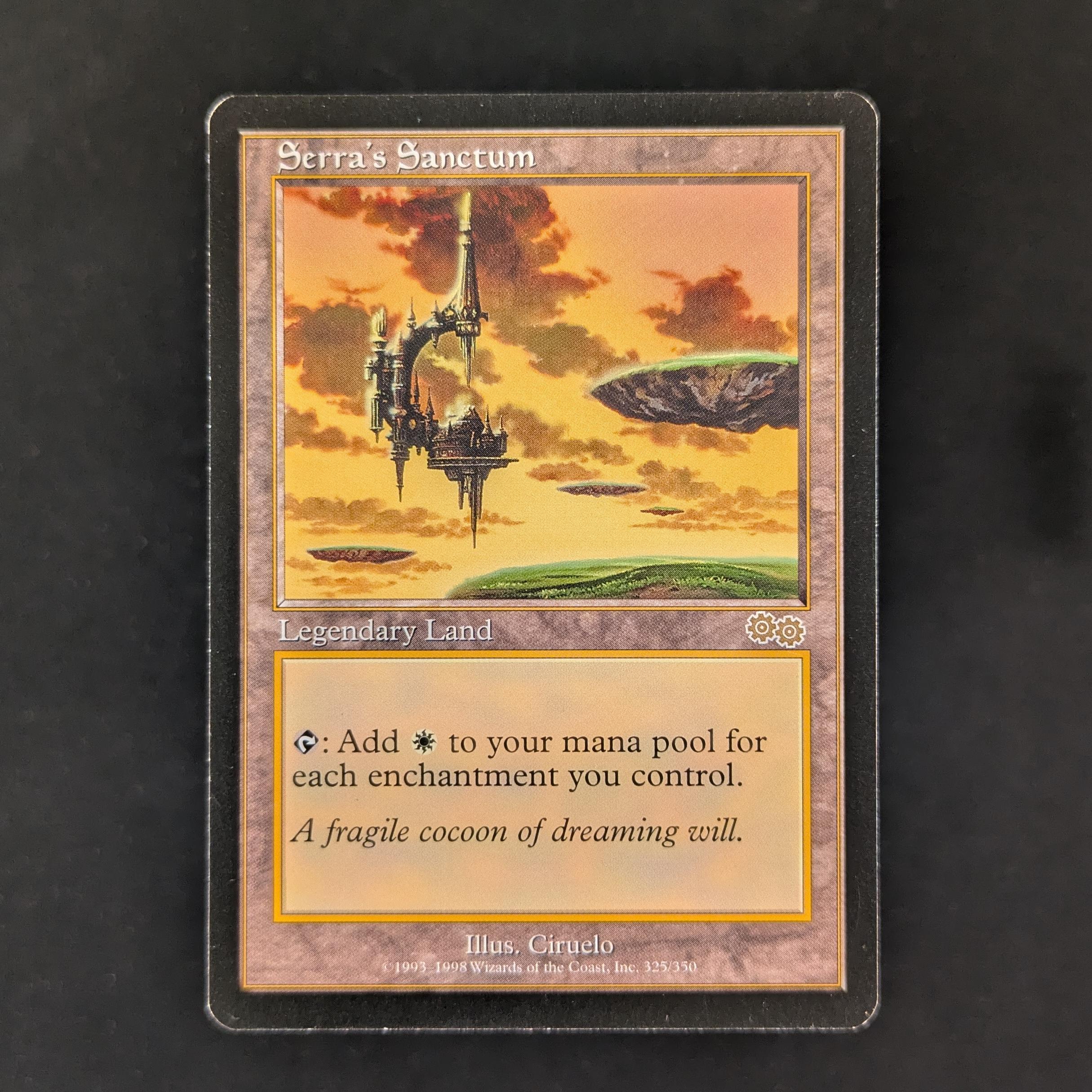 MTG Singles - Serra's Sanctum - Urza's Saga - English - EX - 30577