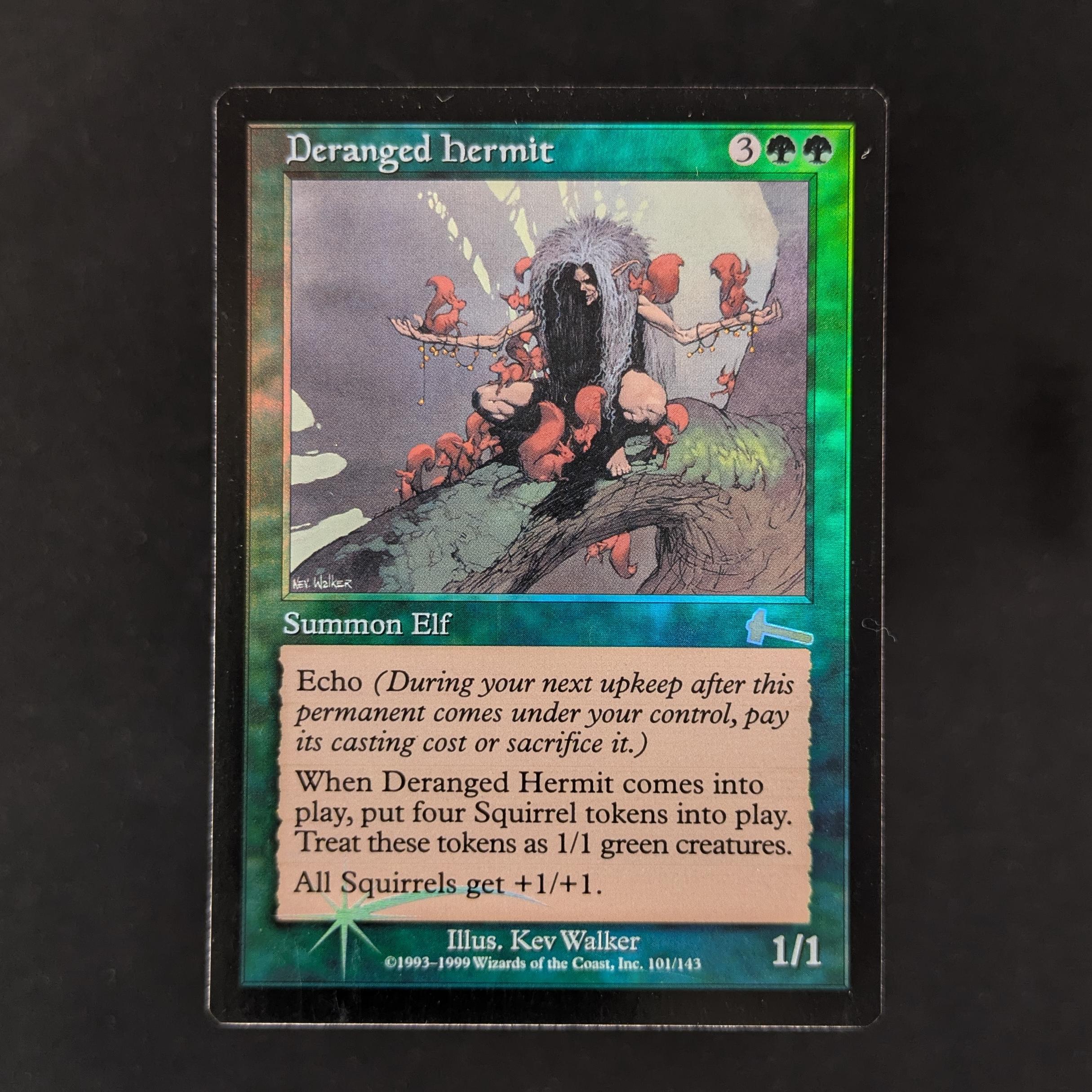 MTG Singles - [FOIL] Deranged Hermit - Urza's Legacy - GD - 