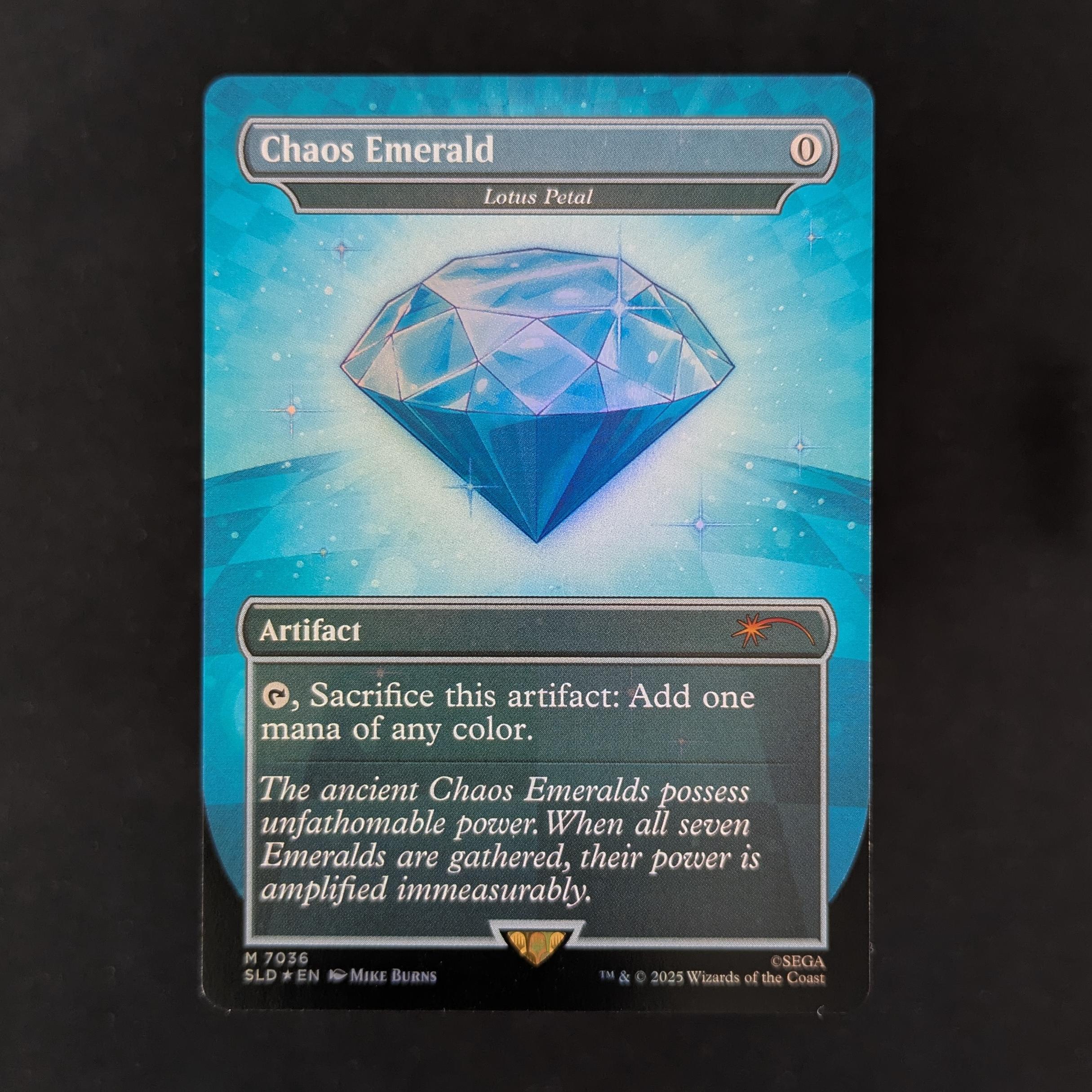 MTG Singles - [FOIL] Lotus Petal (Cyan) - Secret Lair Drop Series - NM - 