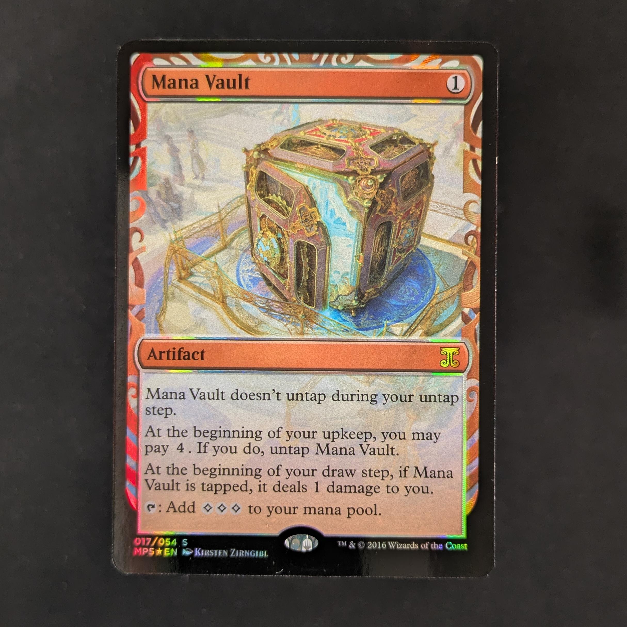 MTG Singles - [FOIL] Mana Vault - Kaladesh Inventions - NM - 