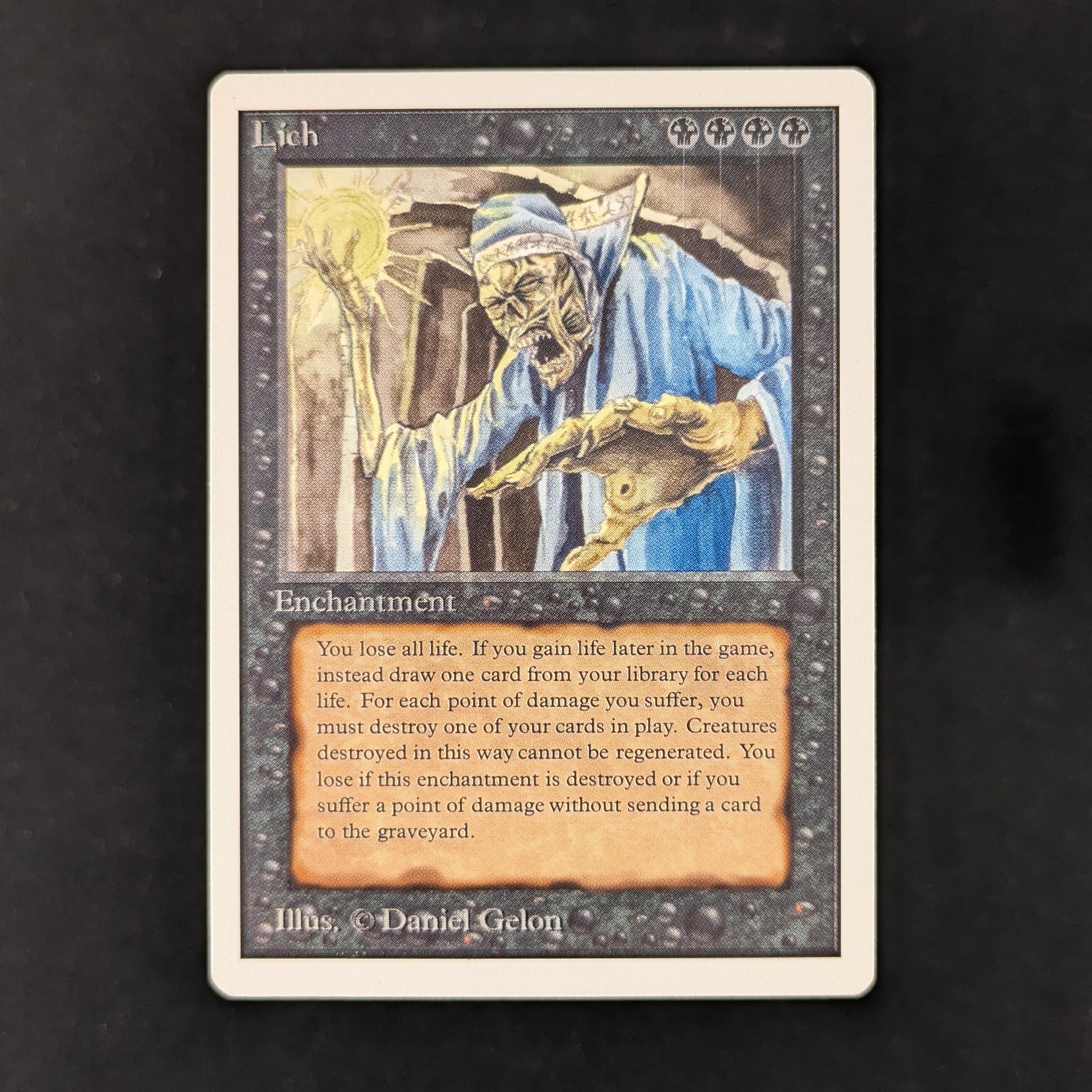 MTG Singles - Lich - Unlimited - GD - 30624