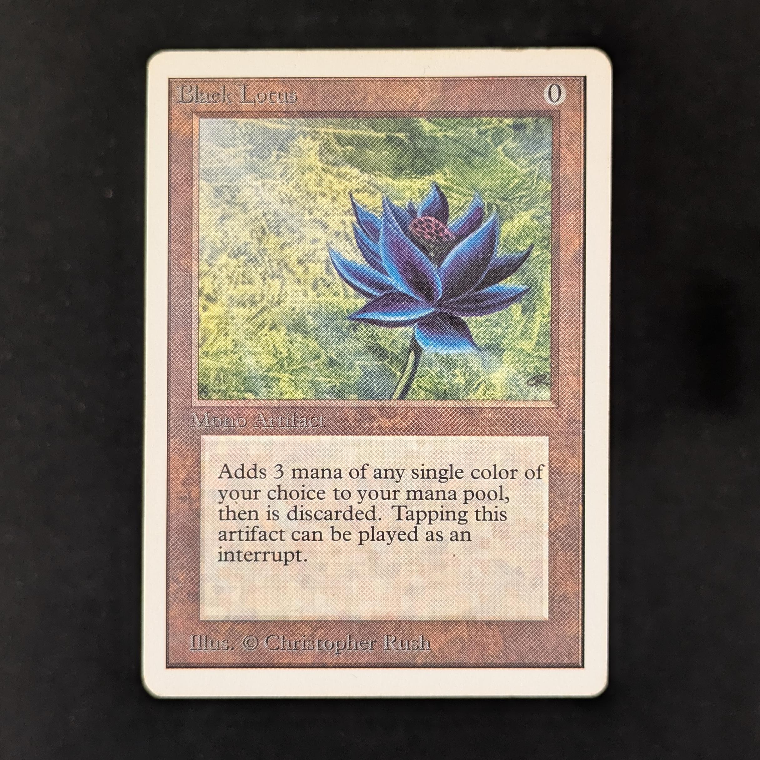 MTG Singles - Black Lotus - Unlimited - LP - ROLLER LINES - 30625