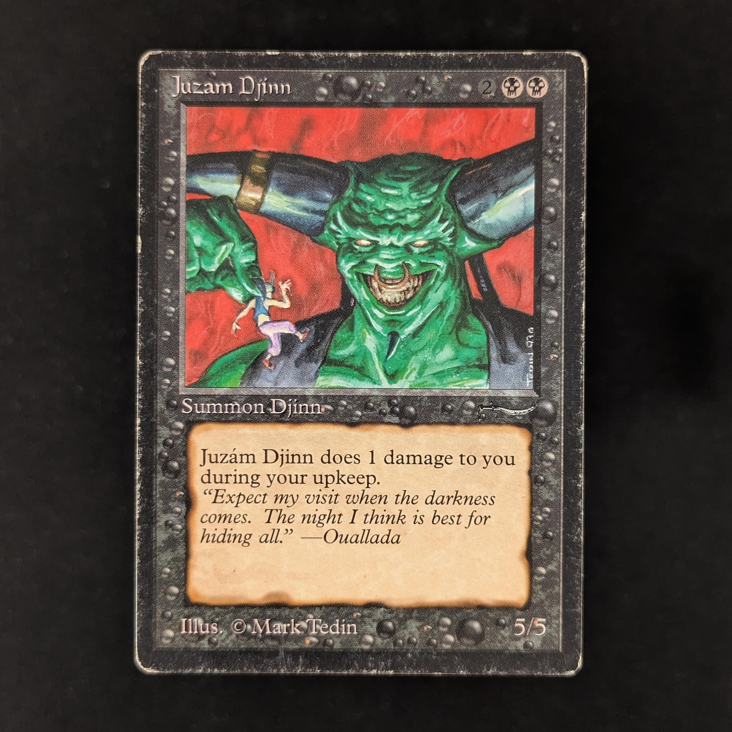 MTG Singles - Juzam Djinn - Arabian Nights - PL - 30629