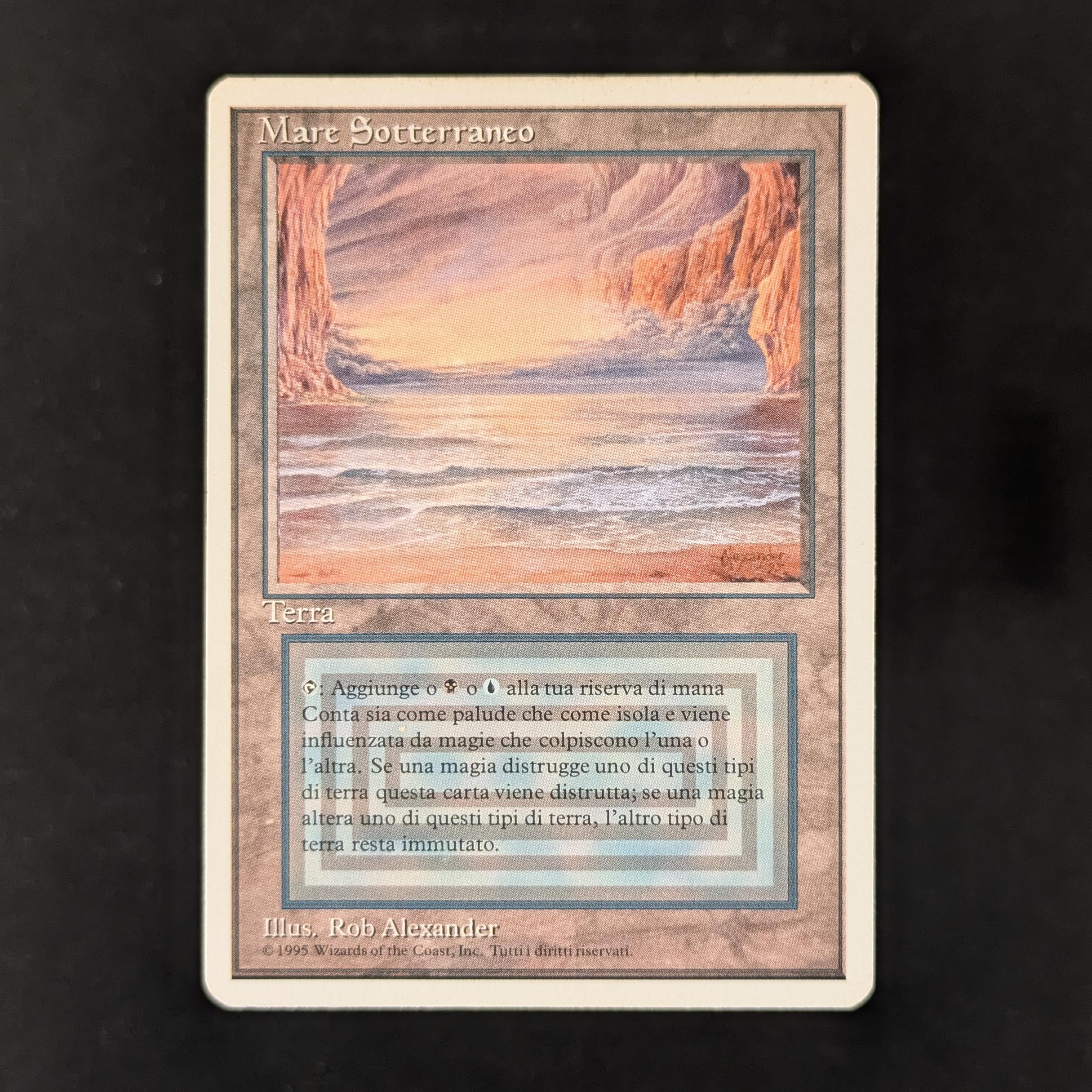 MTG Singles - Underground Sea - Foreign White Bordered - Italian - LP - 30647