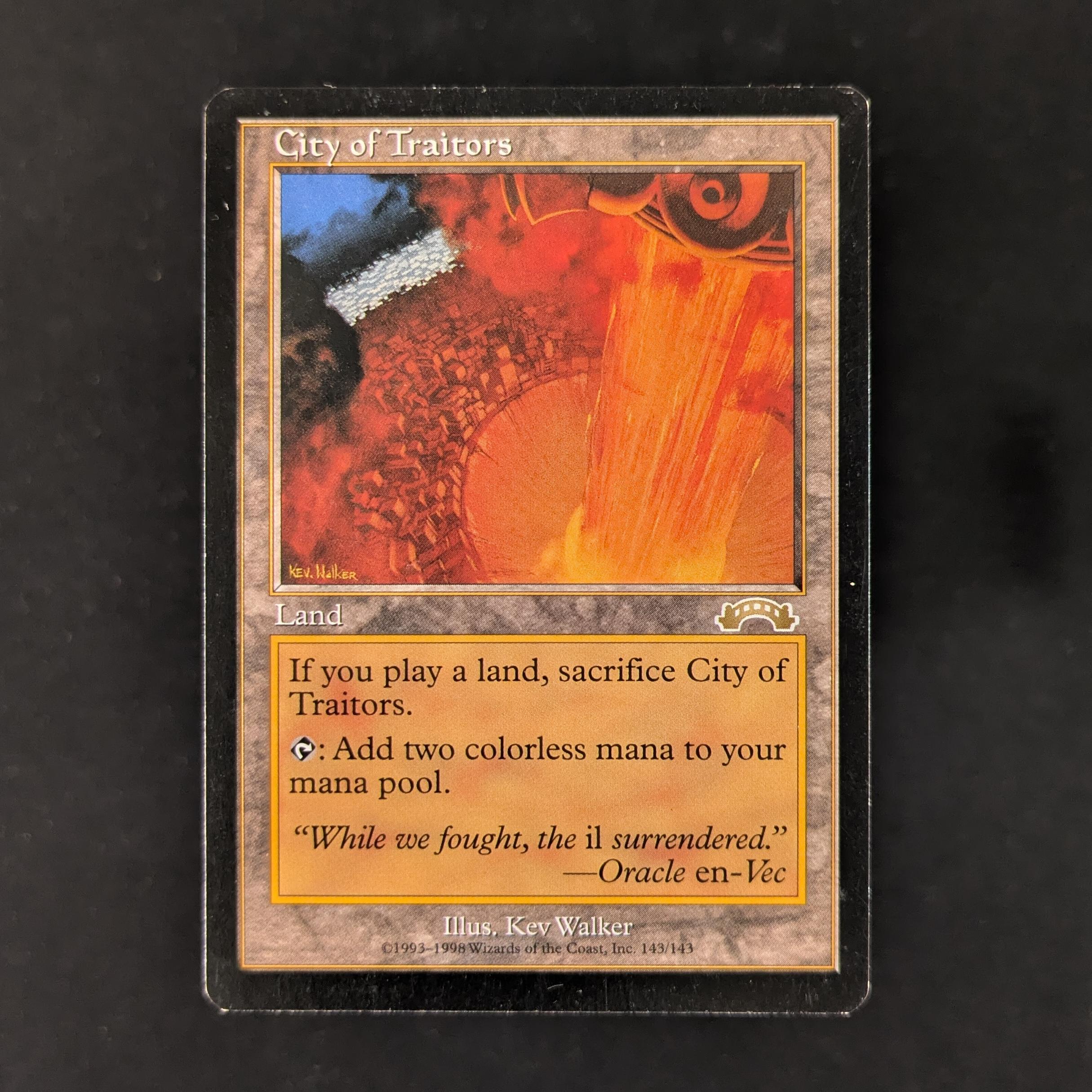MTG Singles - City of Traitors - Exodus - English - GD - 30654