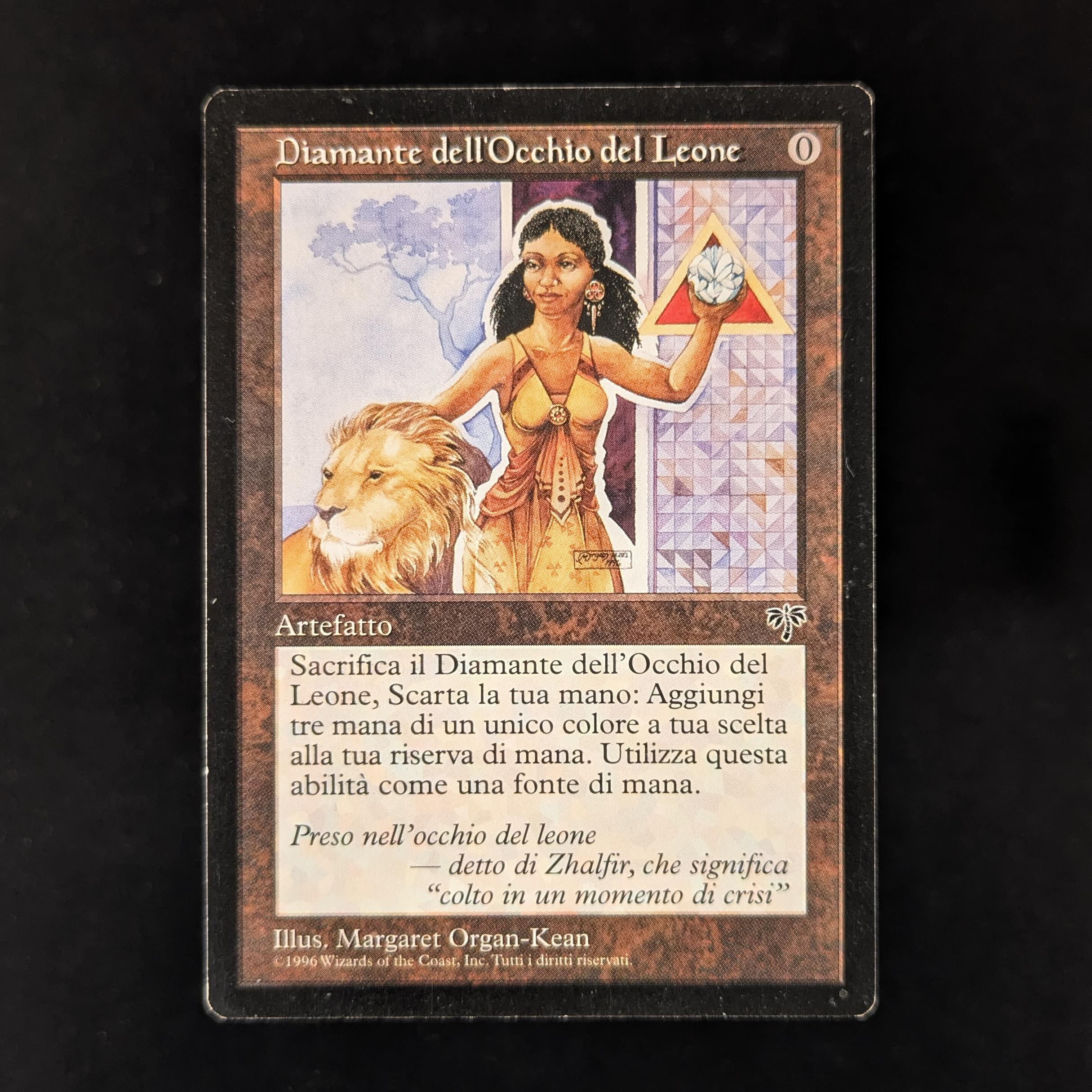 MTG Singles - Lion's Eye Diamond - Mirage - Italian - LP - 30657