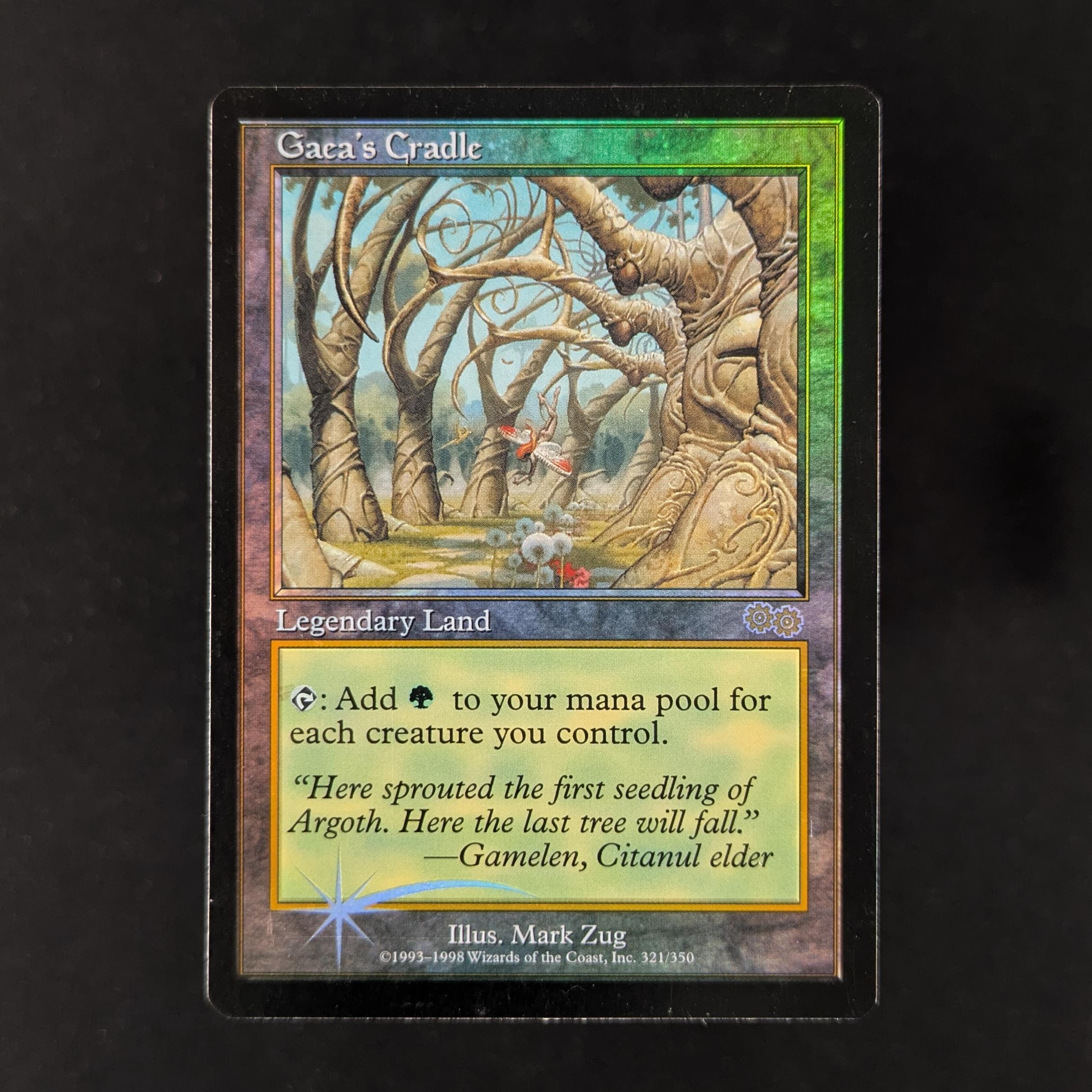 MTG Singles - [FOIL] Gaea's Cradle - Judge Rewards Promos - GD - 