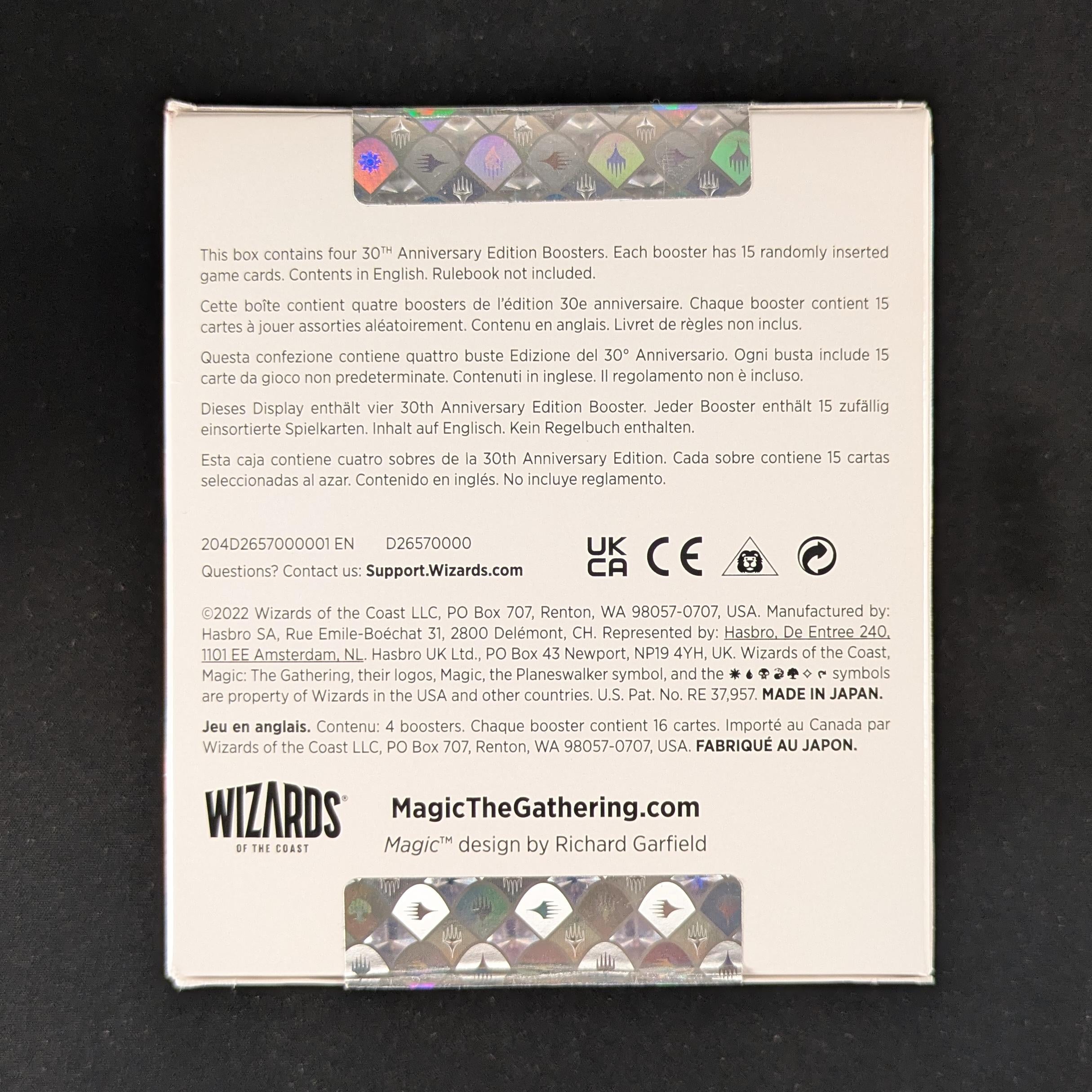 MTG Sealed Product - 30th Anniversary Edition Booster Box English - 