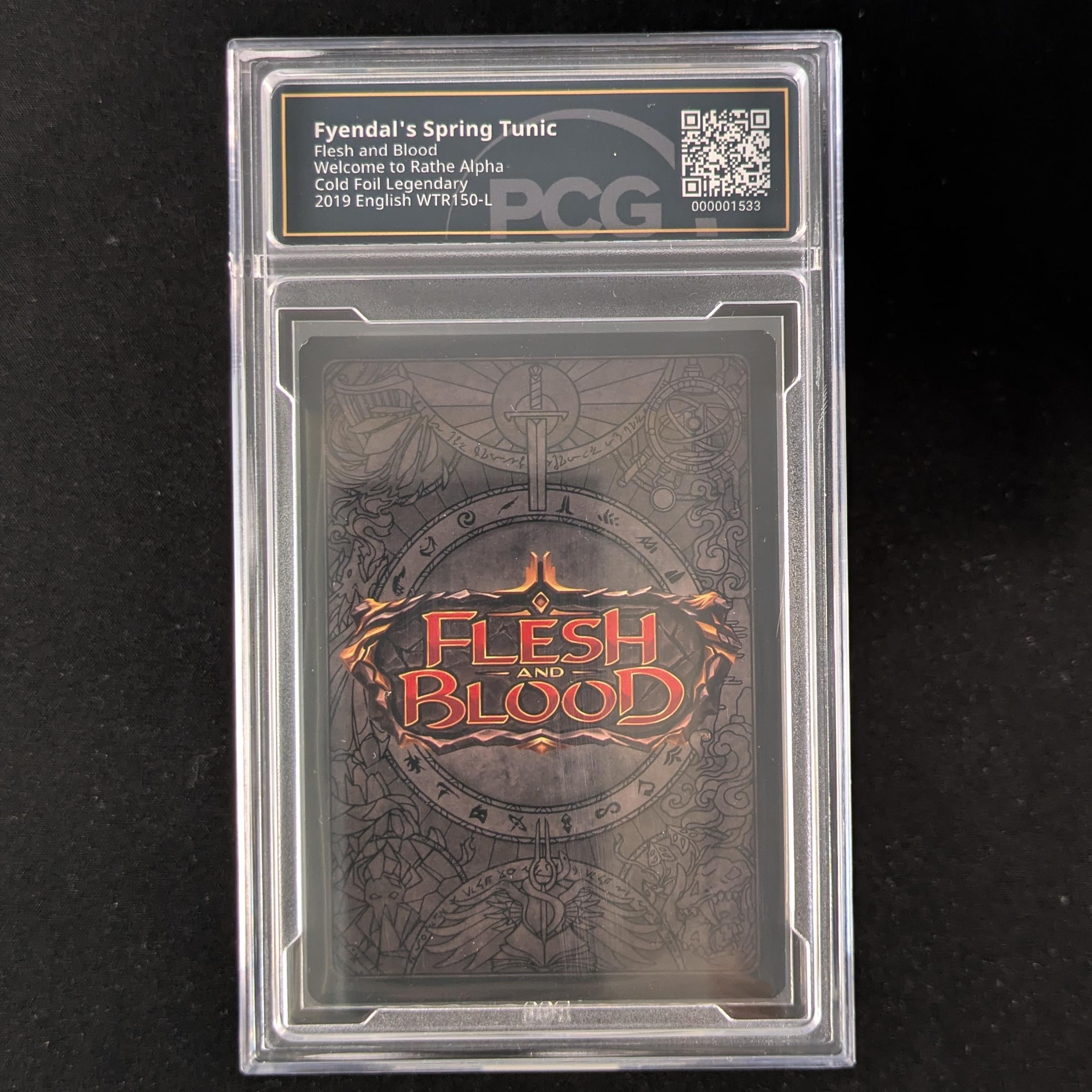 FAB Singles - Fyendal's Spring Tunic (Cold Foil) - - Welcome to Rathe Alpha - PCG 9.5 - 