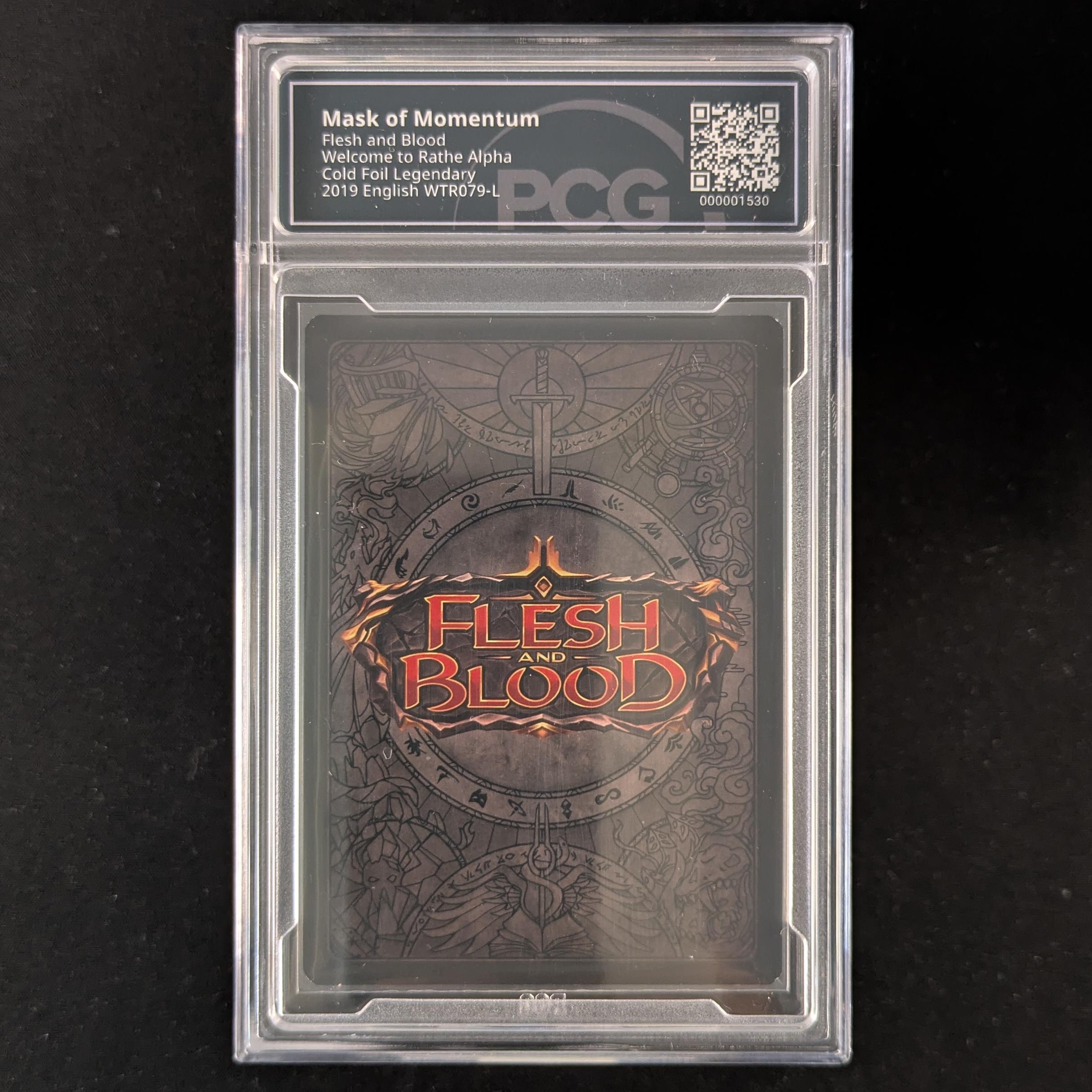 FAB Singles - Mask of Momentum (Cold Foil) - - Welcome to Rathe Alpha - PCG 9 - 