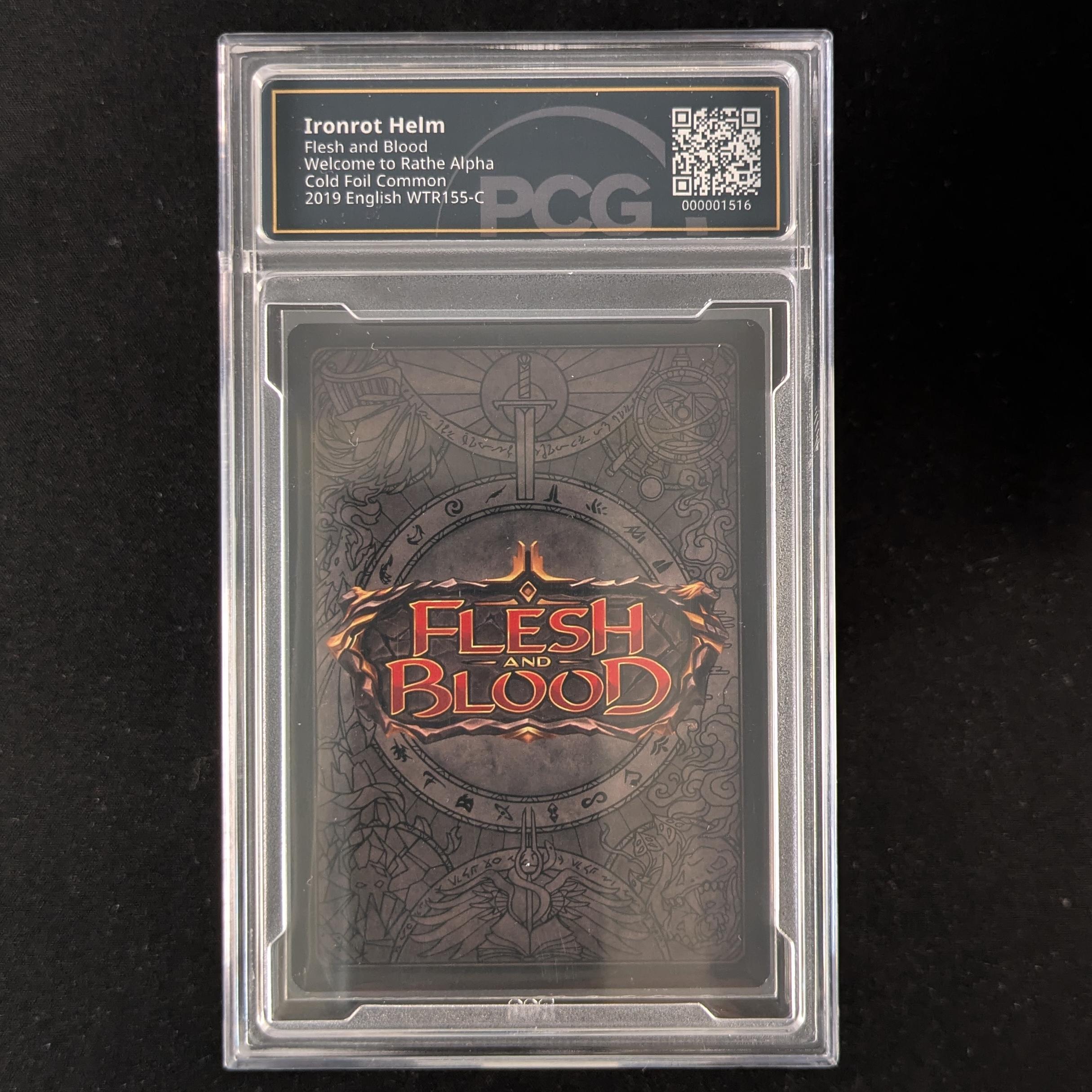 FAB Singles - Ironrot Helm (Cold Foil) - - Welcome to Rathe Alpha - PCG 9.5 - 