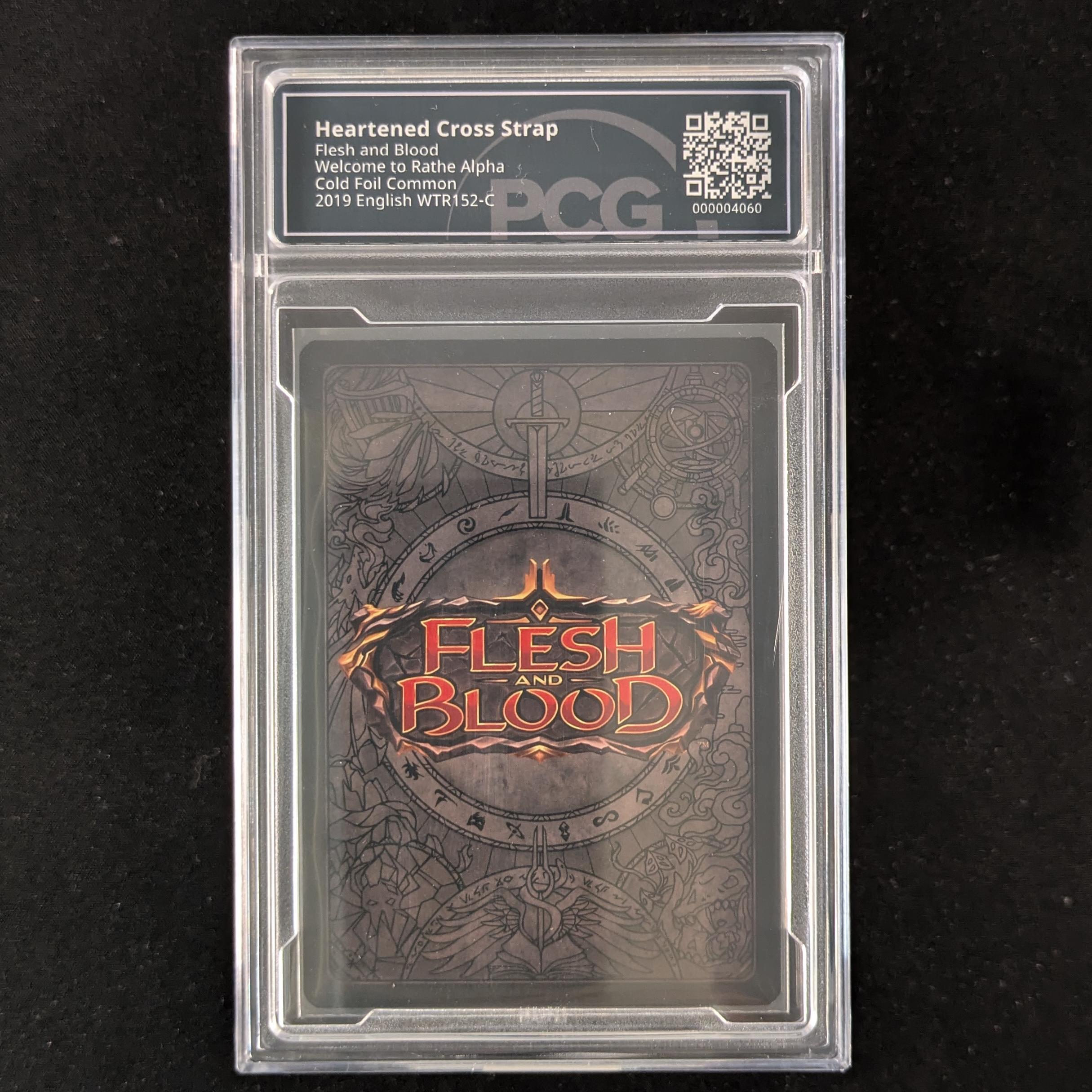 FAB Singles - Heartened Cross Strap (Cold Foil) - - Welcome to Rathe Alpha - PCG 9 - 