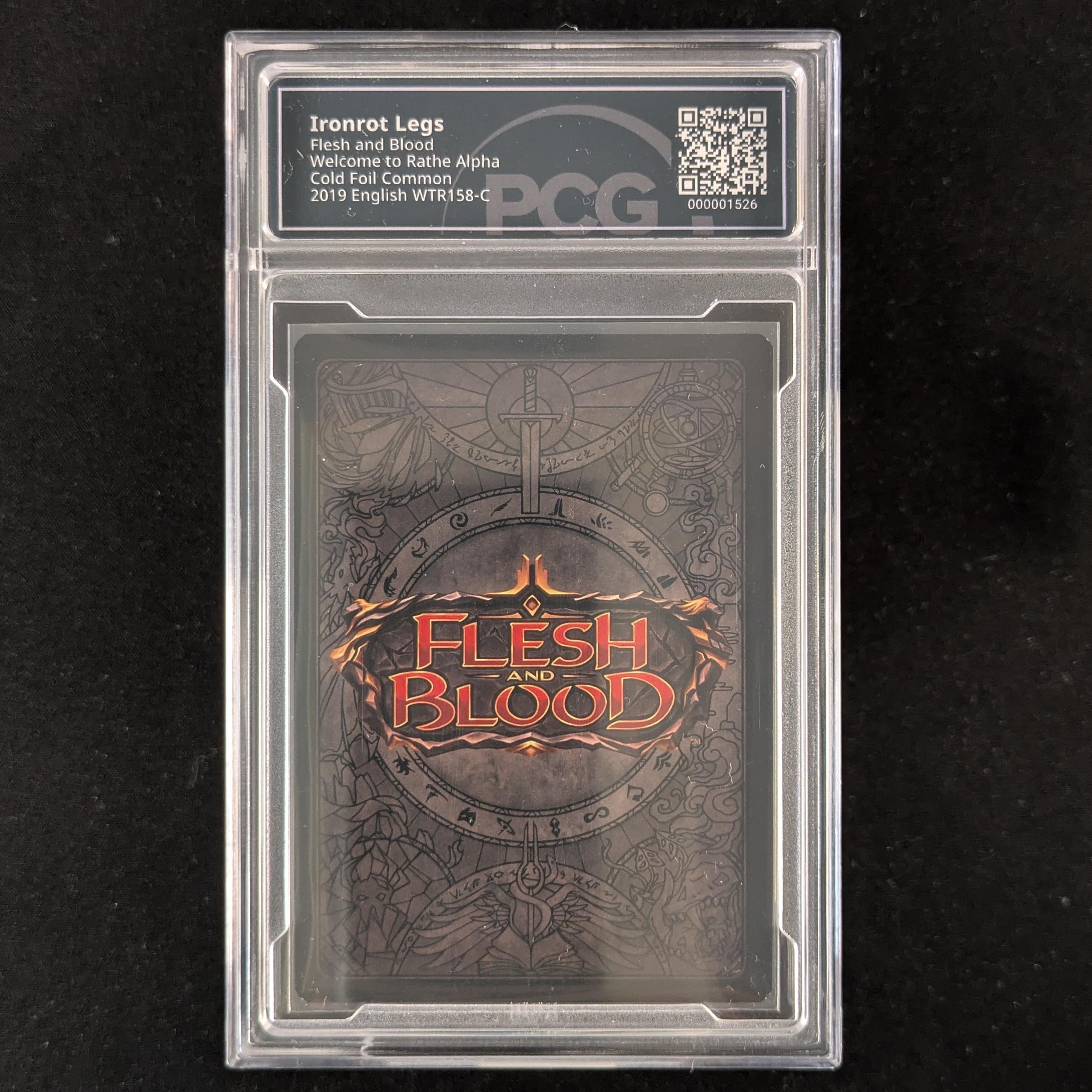 FAB Singles - Ironrot Legs (Cold Foil) - - Welcome to Rathe Alpha - PCG 9 - 