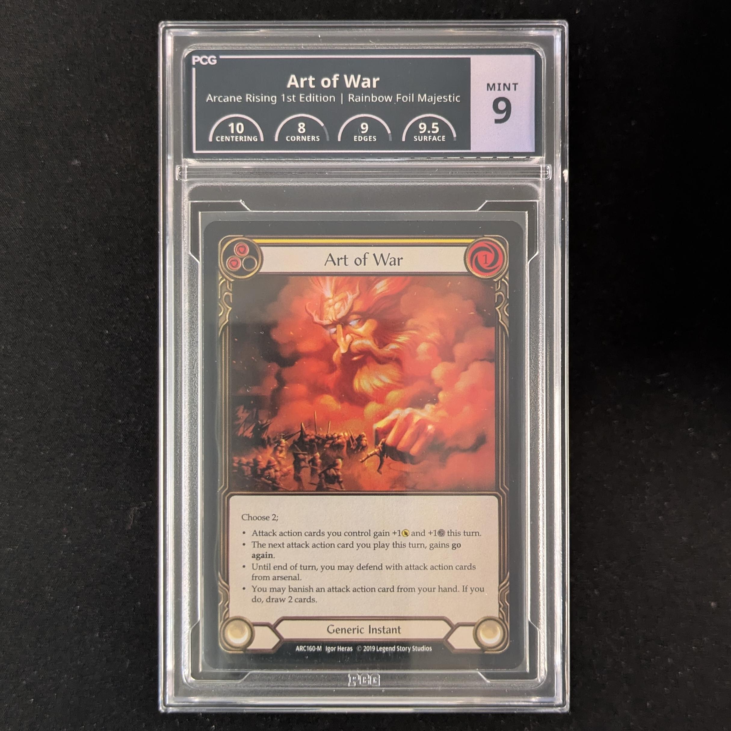 FAB Singles - Art of War (Foil) - - Arcane Rising First - PCG 9 - 