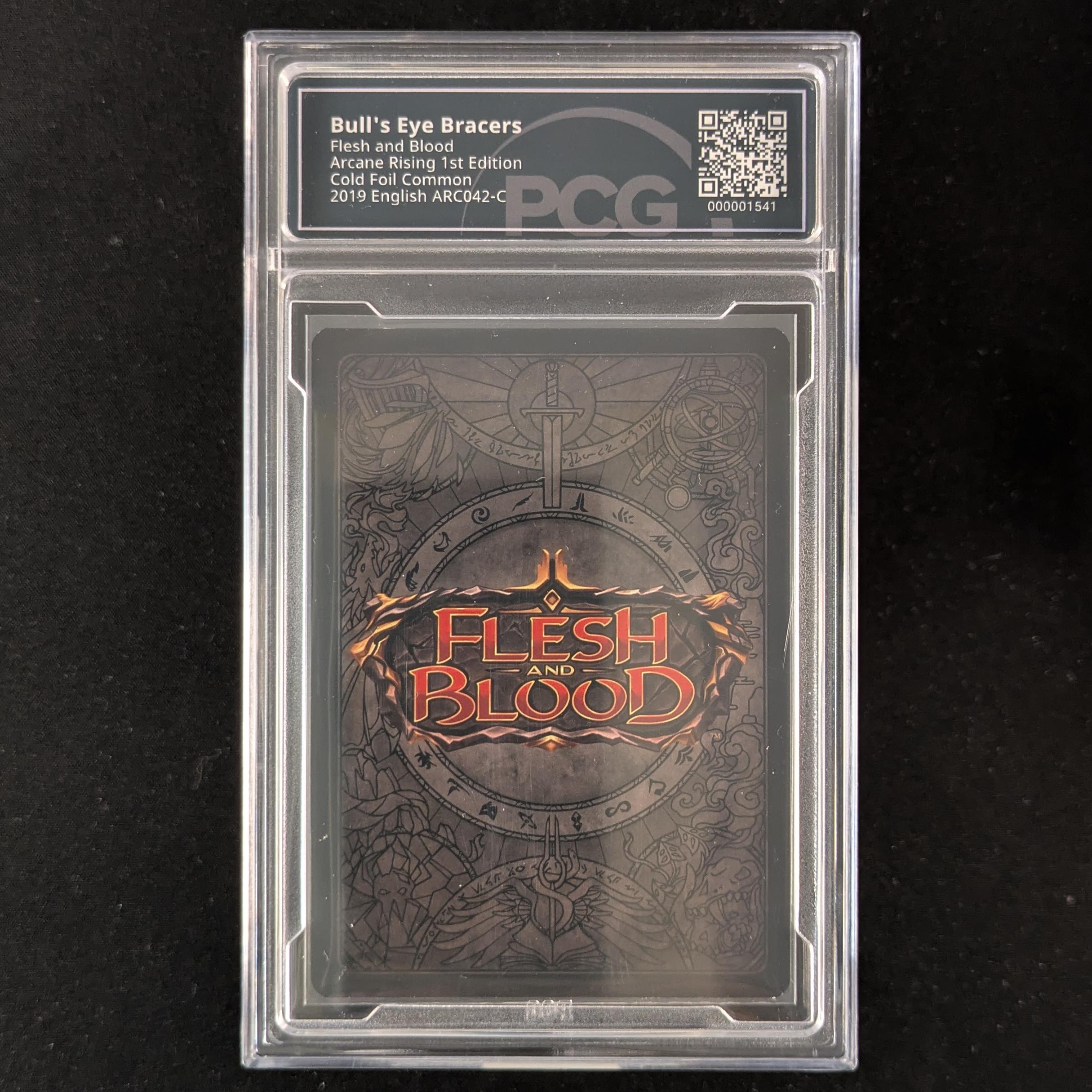 FAB Singles - Bull's Eye Bracers (Cold Foil) - - Arcane Rising First - PCG 9 - 