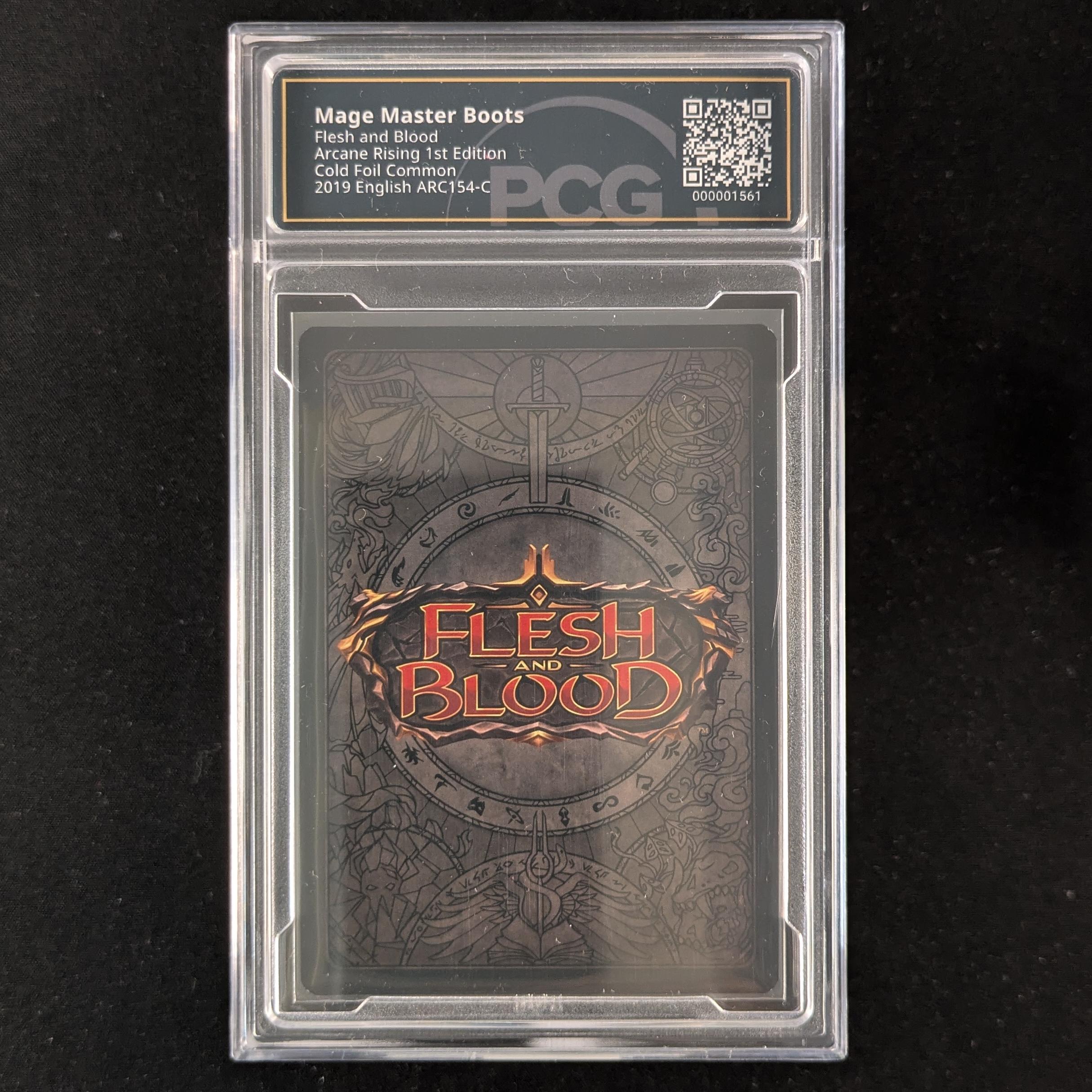 FAB Singles - Mage Master Boots (Cold Foil) - - Arcane Rising First - PCG 9.5 - 