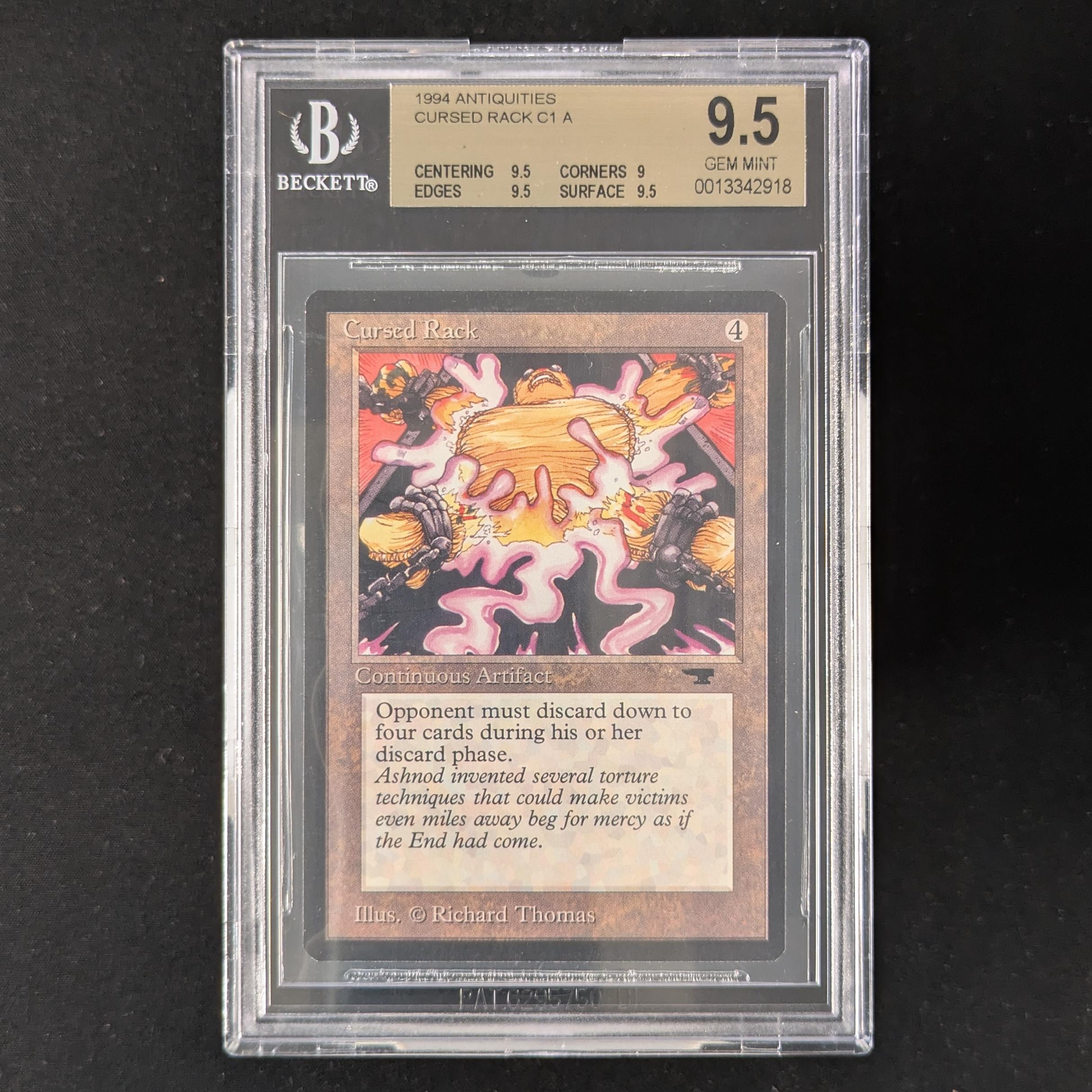 MTG Singles - Cursed Rack - Antiquities - BGS 9.5 - 