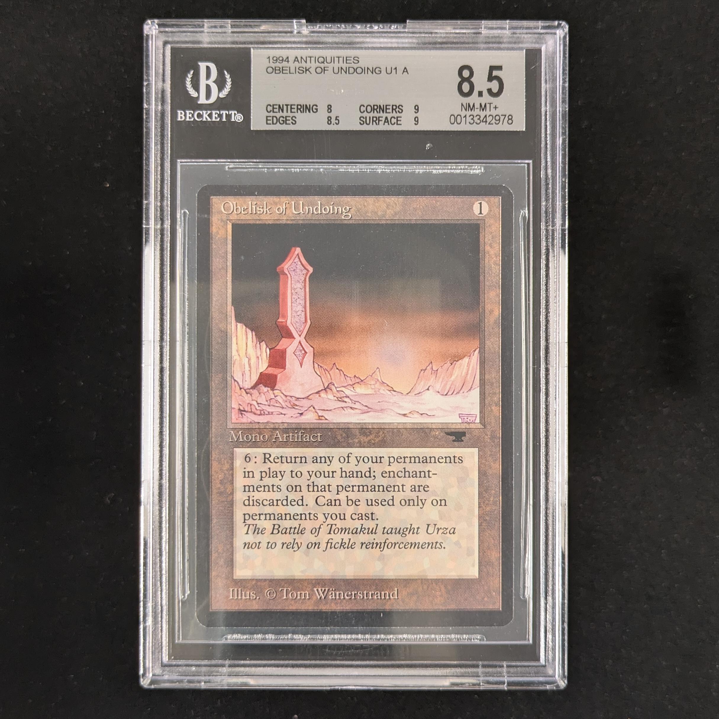 Obelisk of Undoing - Antiquities - BGS 8.5