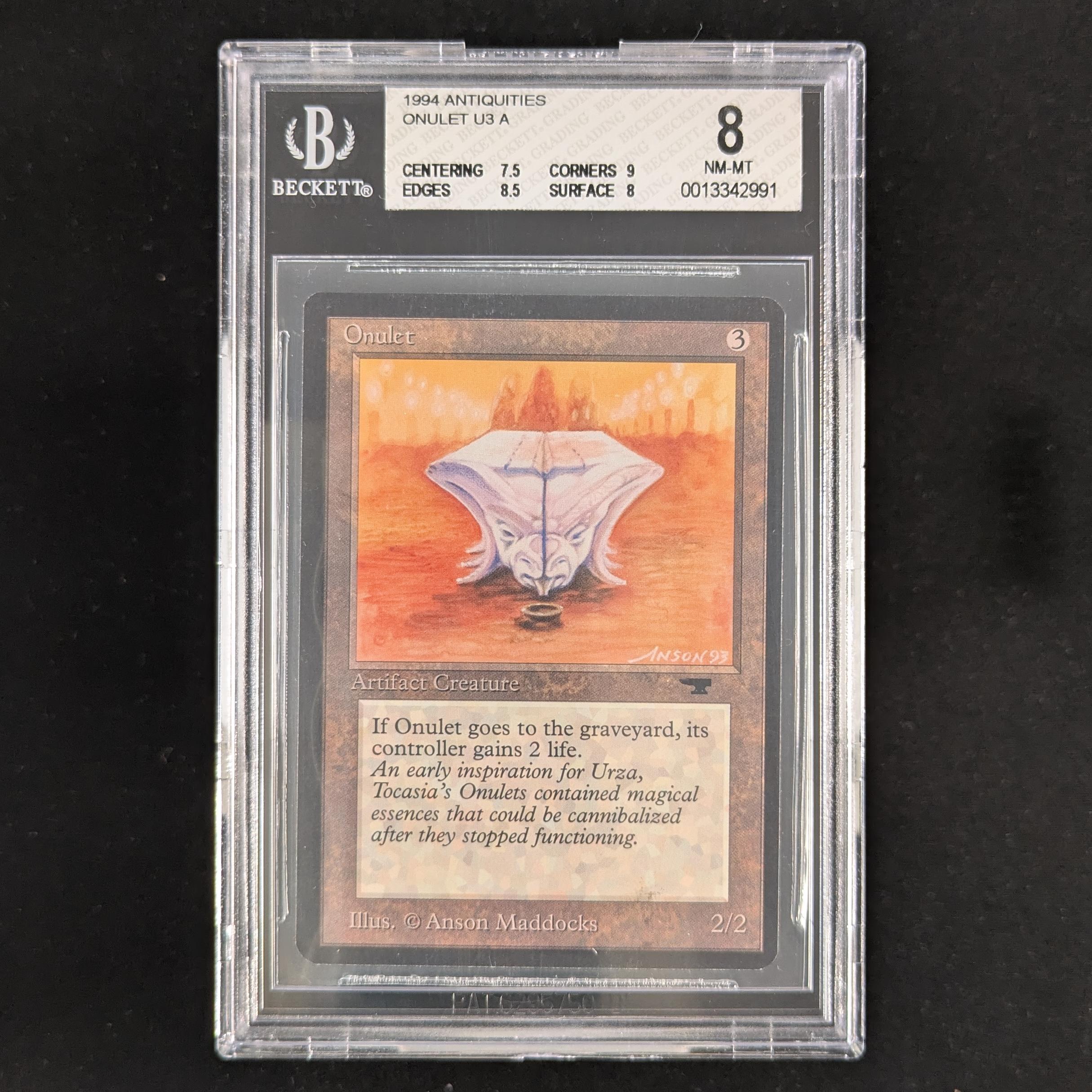 Onulet - Antiquities - BGS 8